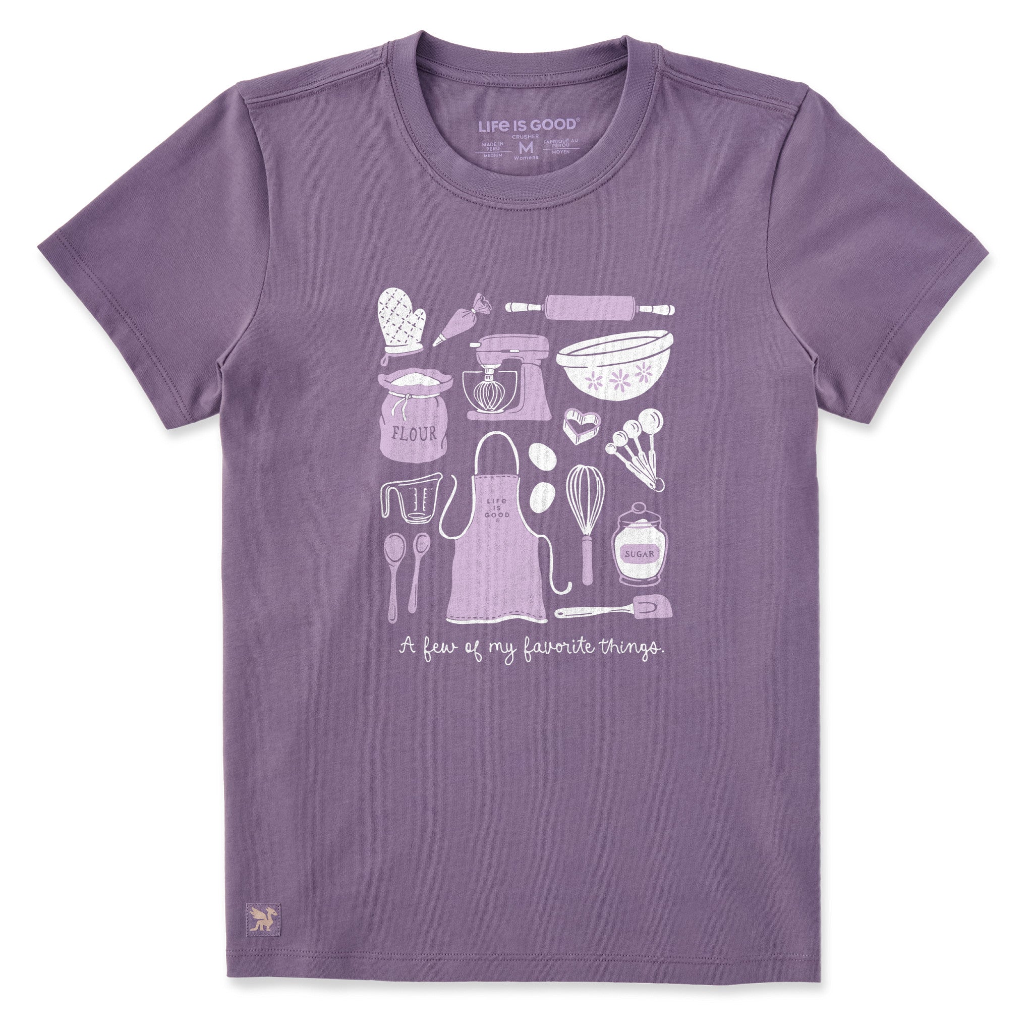 Women's A Few of My Favorite Things Baking Short Sleeve Crusher