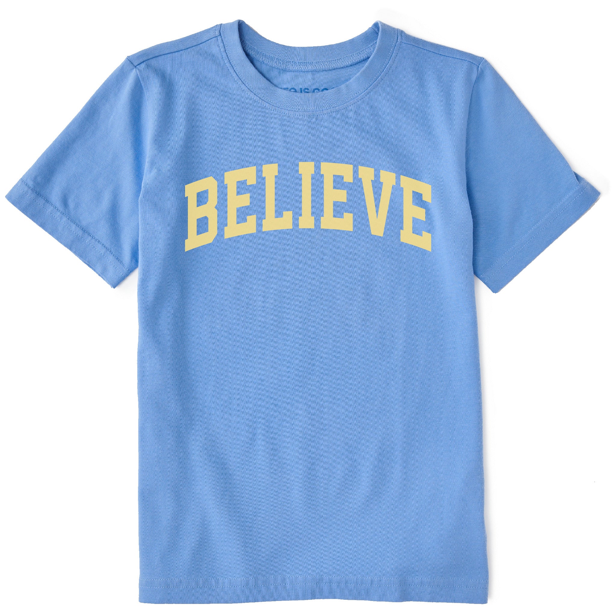 Kids Believe Arch Short Sleeve Crusher Tee | Shop Life is Good