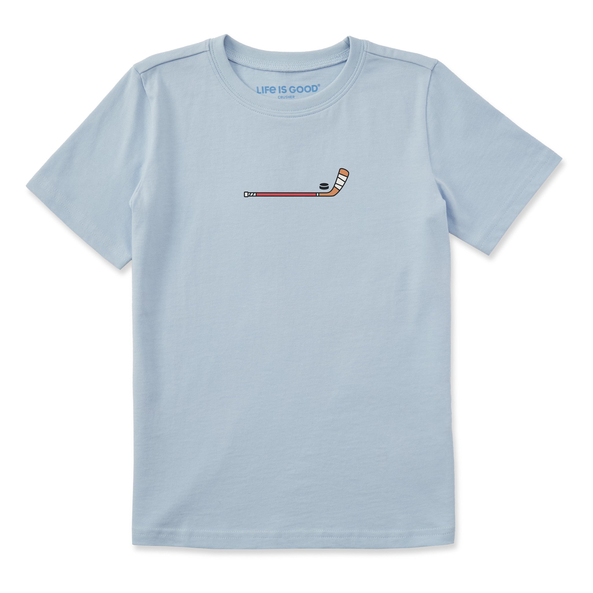 Kids Hockey Stick Short Sleeve Crusher Tee | Shop Life is Good