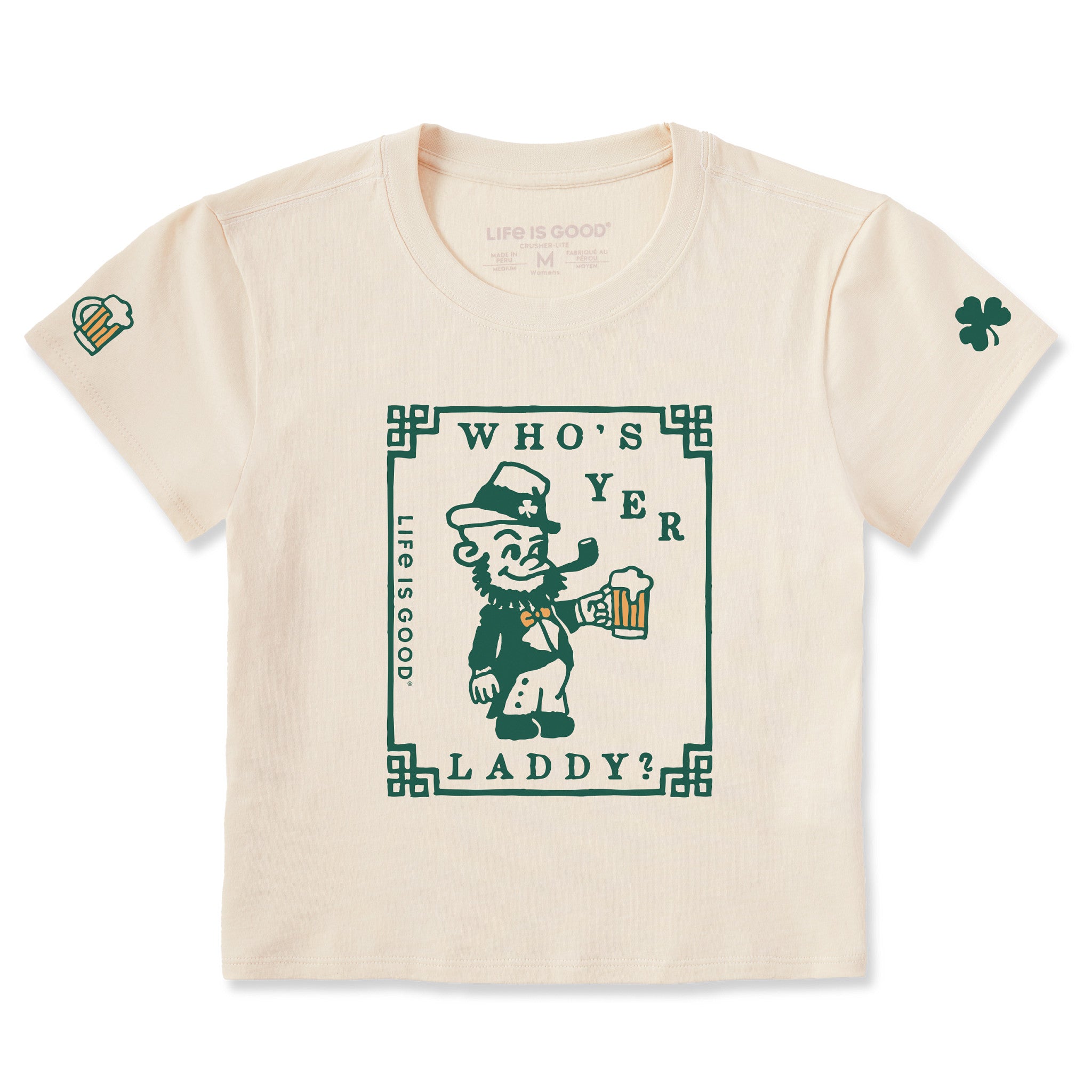 Women's Who's Yer Laddy Crusher-LITE Shrunken Tee | Shop Life is Good