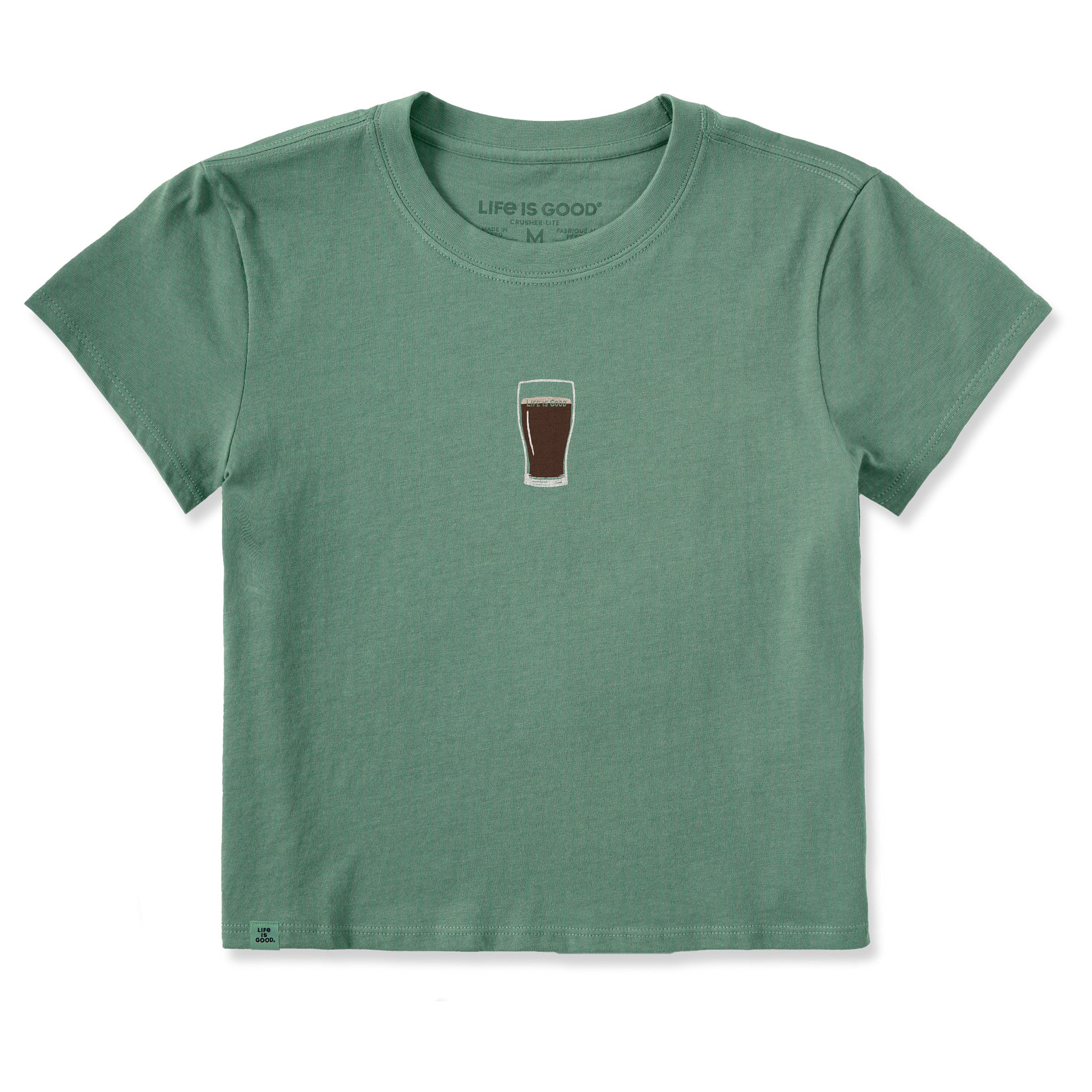 Women's Split the G Pint Crusher-LITE Shrunken Tee | Shop Life is Good