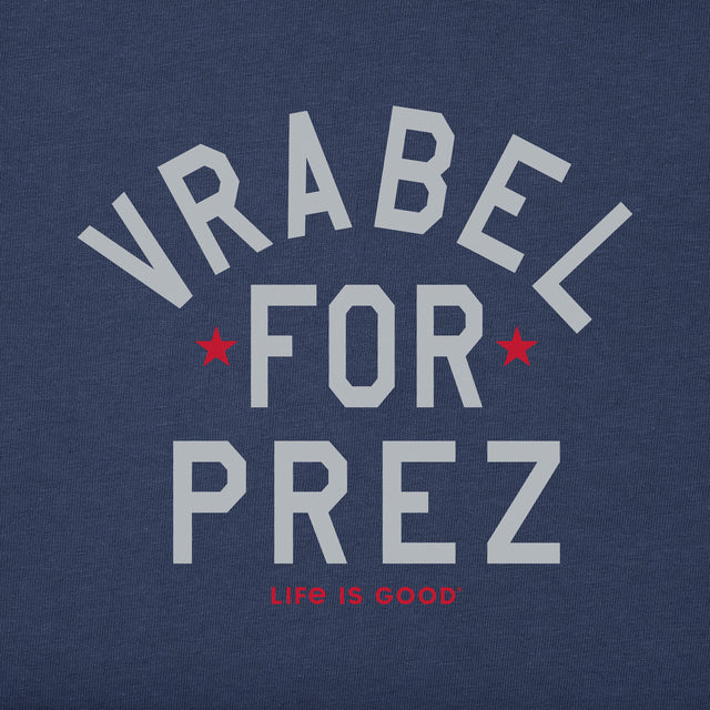 Product image for "Men's Vrabel for Prez Short Sleeve Crusher Tee" ||187178_2