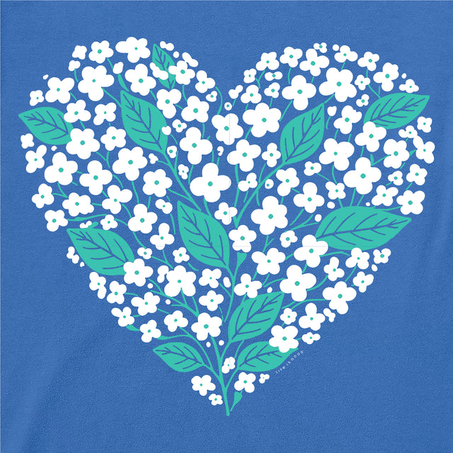 Product image for "Women's Heart of Flowers Short Sleeve Crusher Tee" ||188159_2