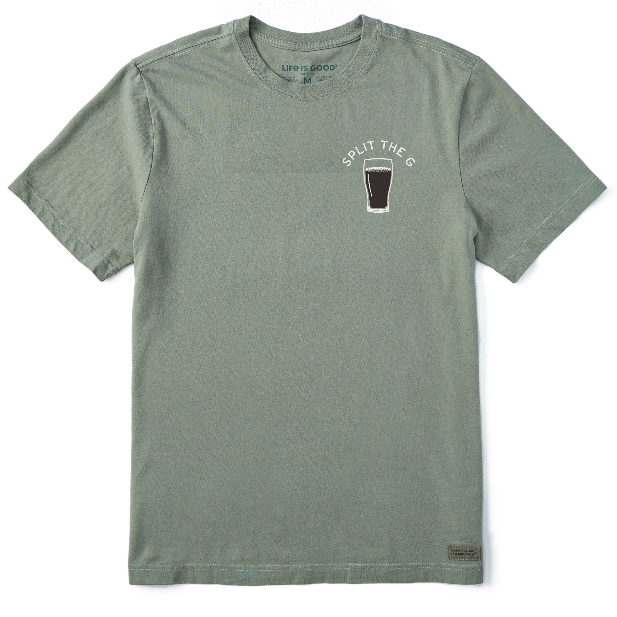 Men's Simply Split the G Short Sleeve Crusher Tee | Shop Life is Good