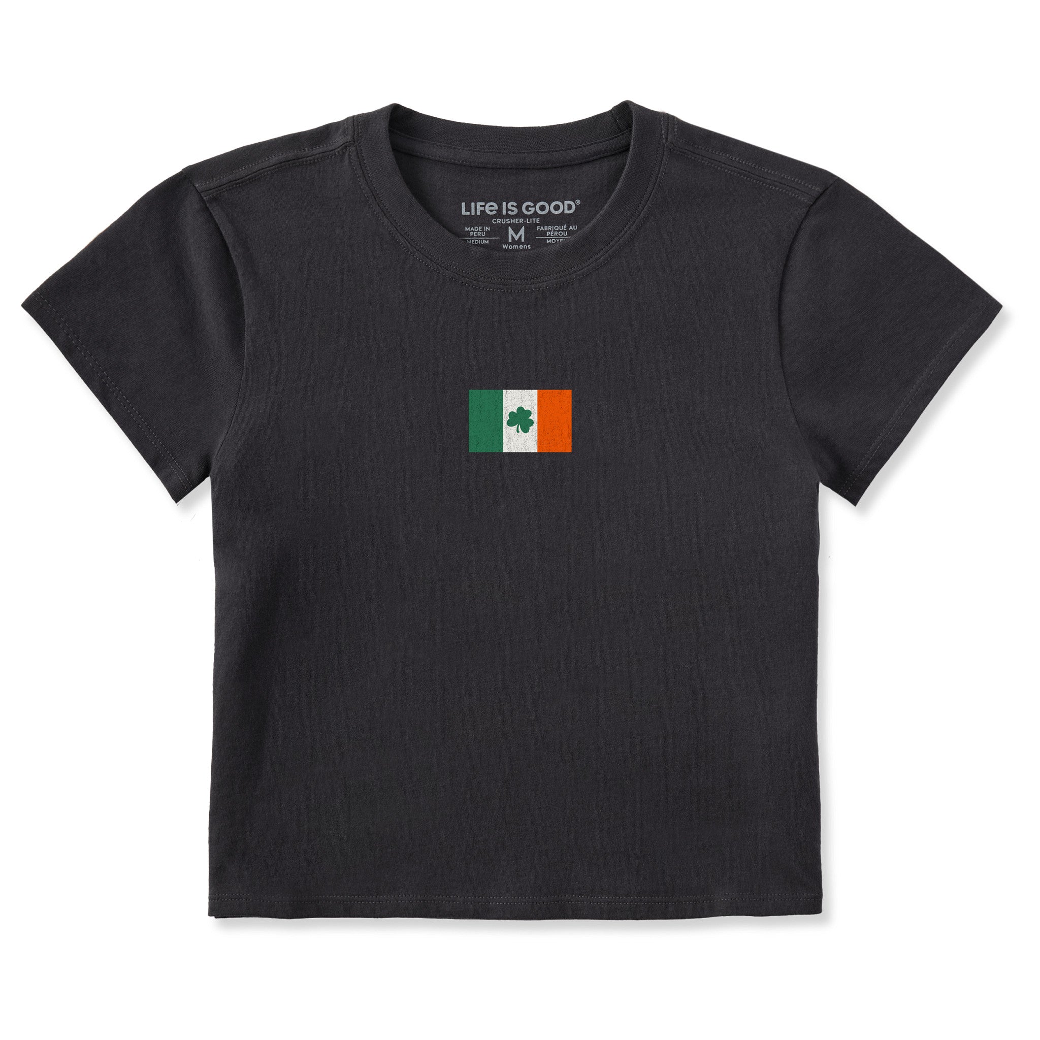 Women's Lil Irish Flag Crusher-LITE Shrunken Tee | Shop Life is Good