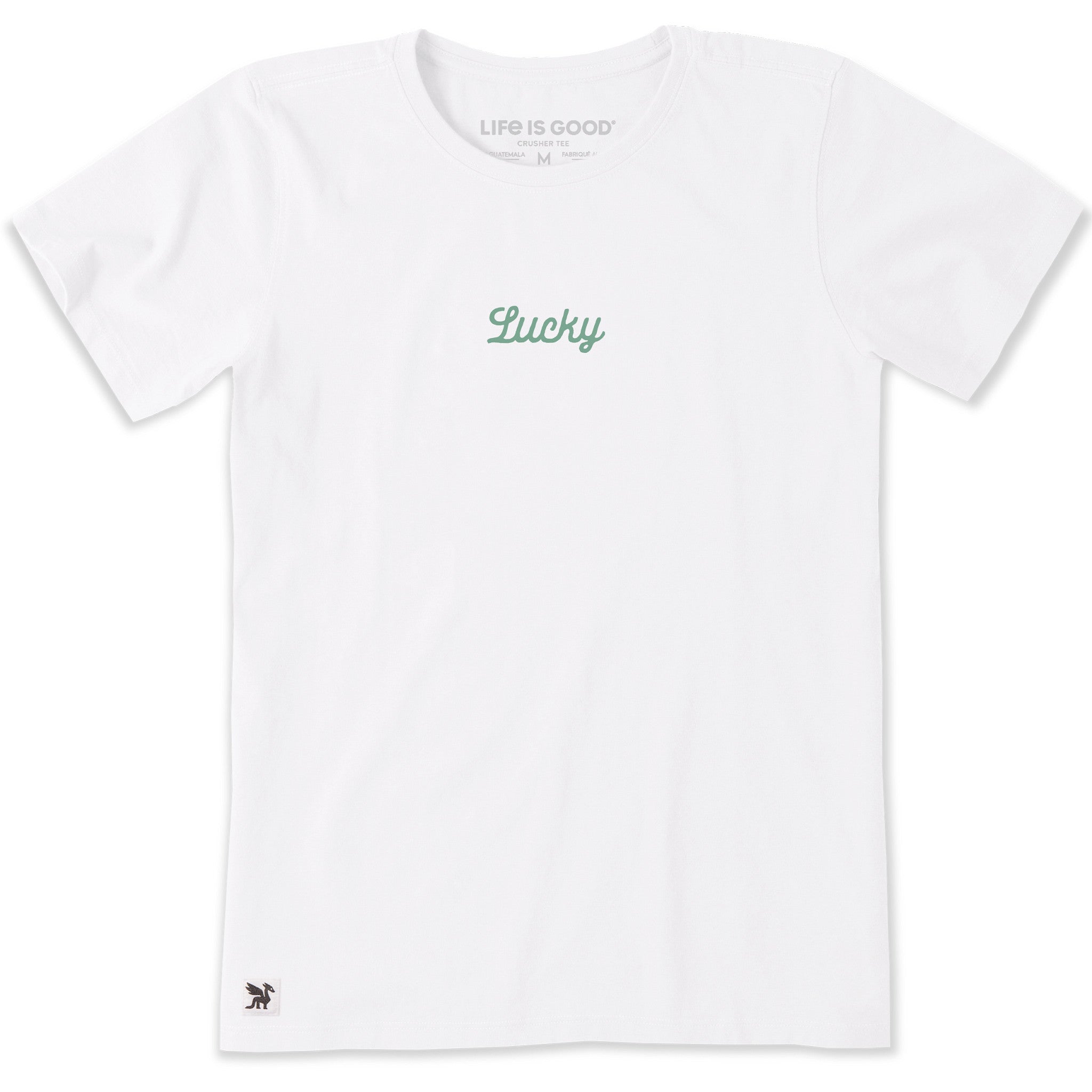Women's Lil Lucky Script Short Sleeve Crusher Tee | Shop Life is Good