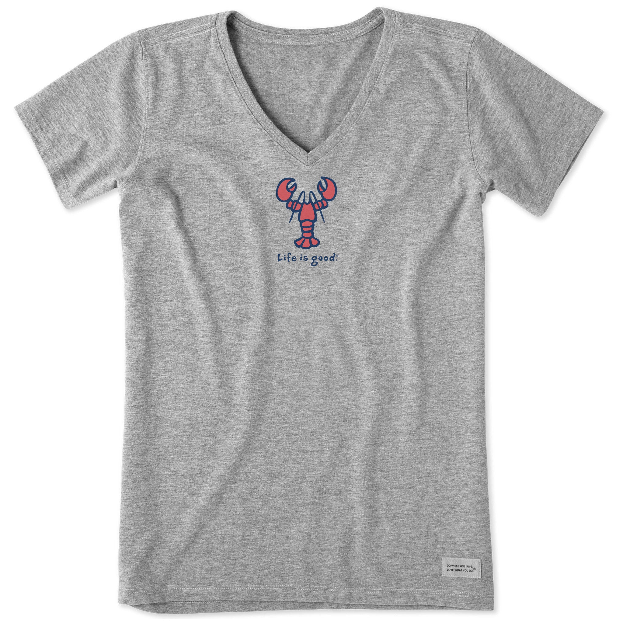 Women's Keeper Lobster Short Sleeve Crusher Vee | Shop Life is Good