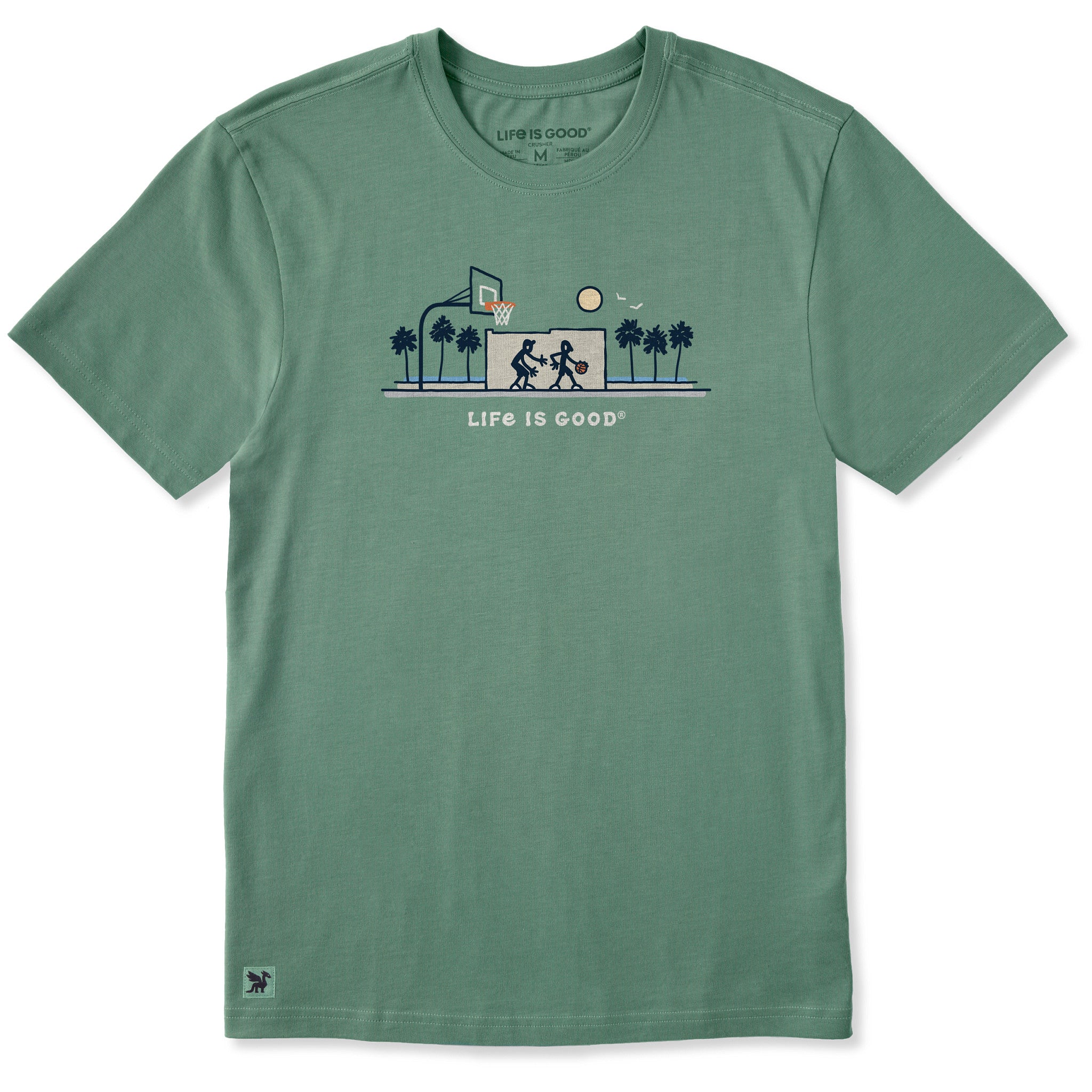 kenken LIFE IS GROOVE Tシャツ Men's Venice Basketball Vista Short Sleeve Crusher Tee | Shop Life