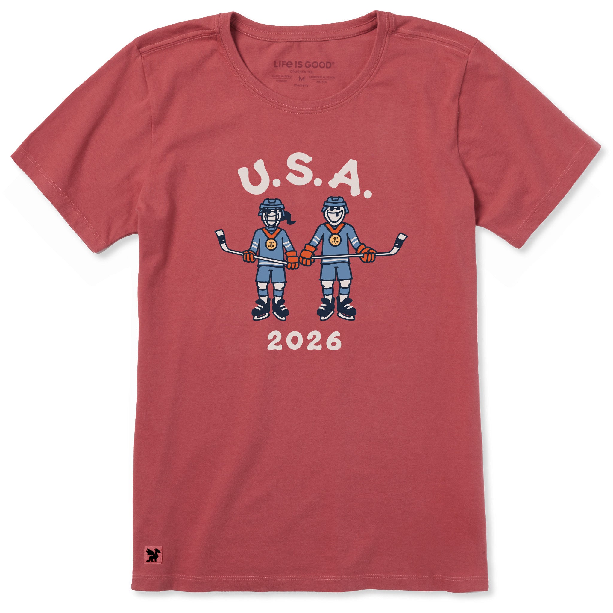 Women's Jake and Jackie Hockey Short Sleeve Crusher Tee | Shop