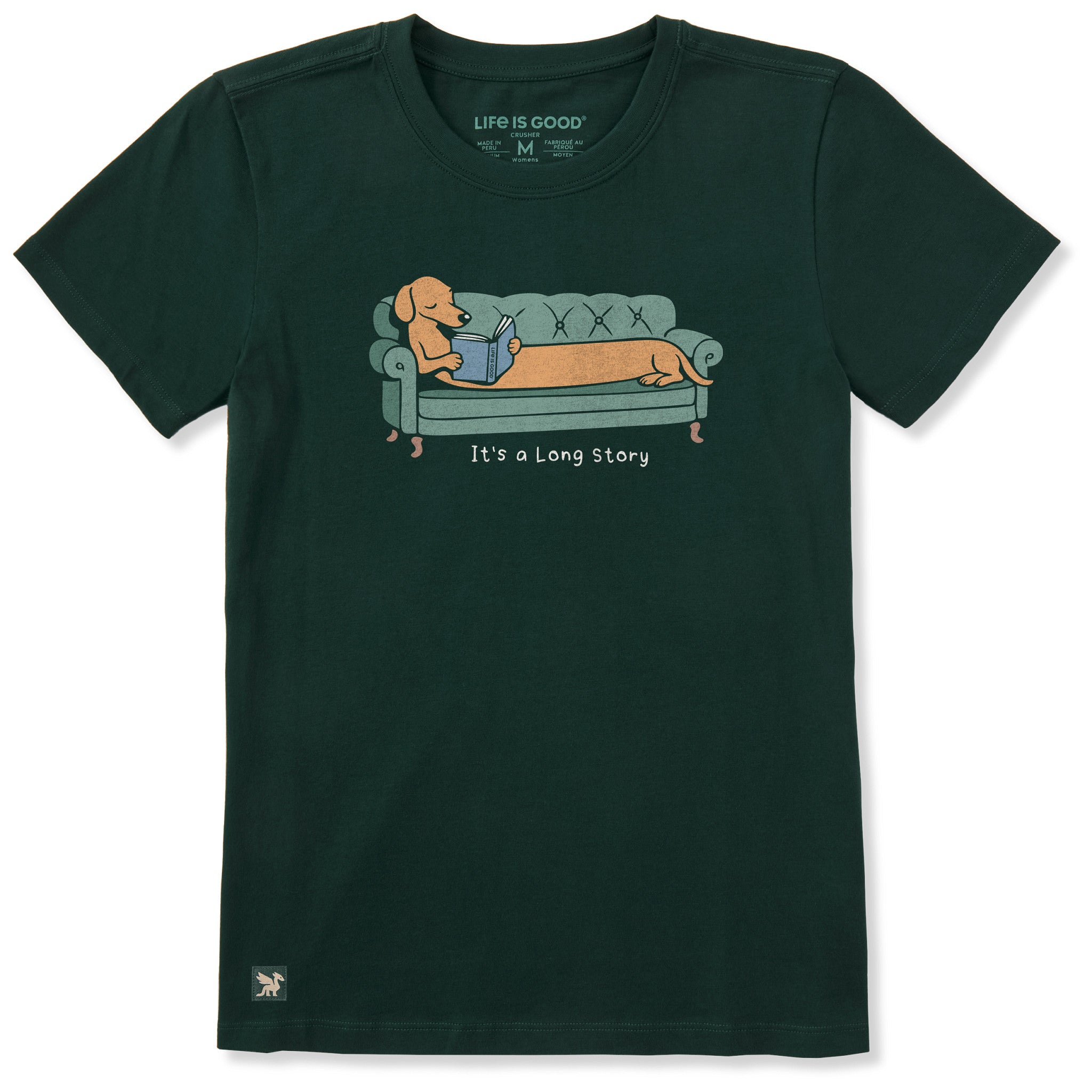 Women's It's a Long Story Short Sleeve Crusher Tee | Shop Life is Good