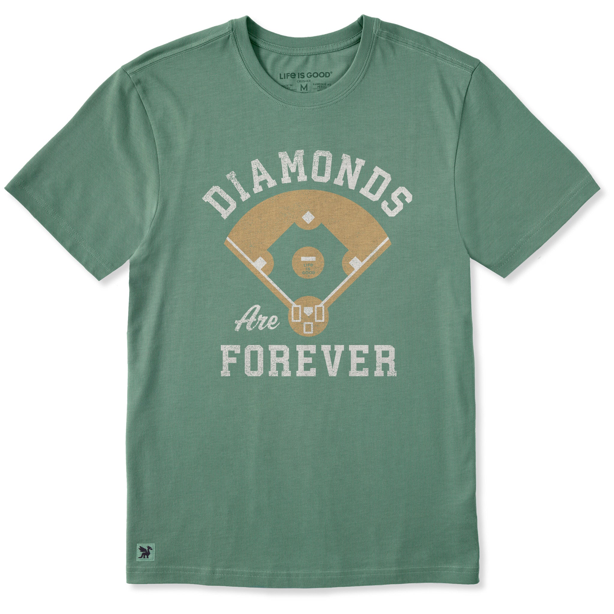 Men's Diamonds are Forever Short Sleeve Crusher Tee | Shop Life is