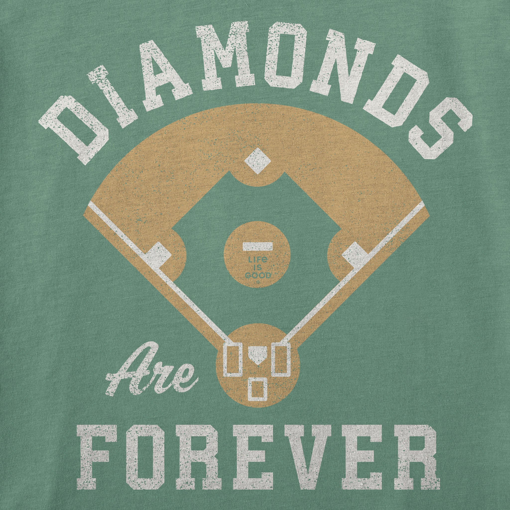 Women's Diamonds are Forever Short Sleeve Crusher Boxy Tee | Shop