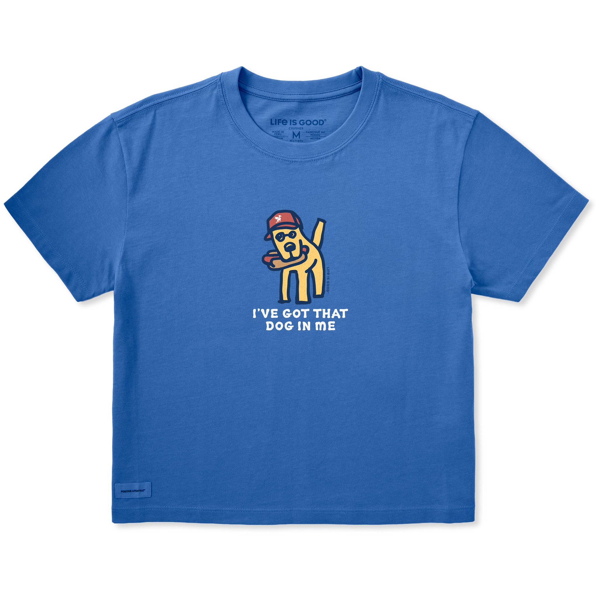 Women's I've Got That Dog in Me Short Sleeve Crusher Boxy Tee