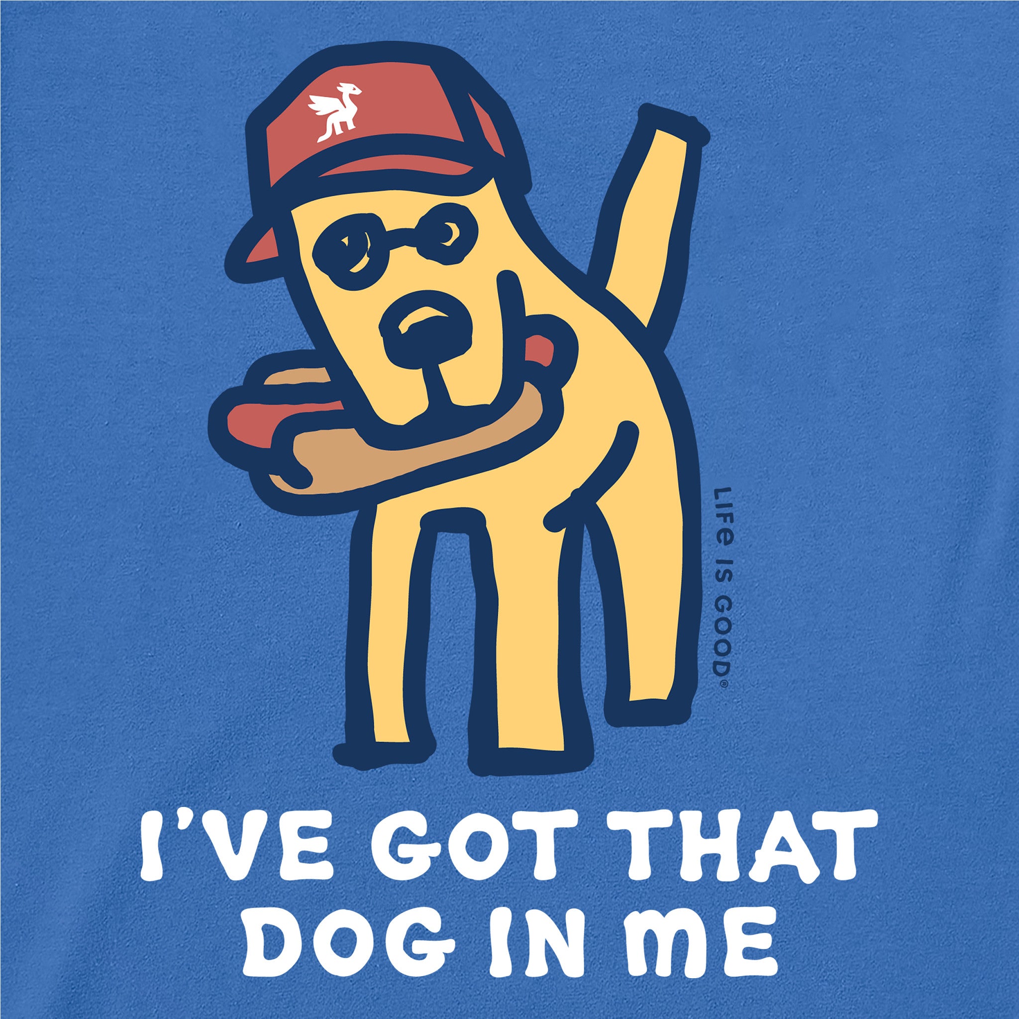 Women's I've Got That Dog in Me Short Sleeve Crusher Boxy Tee