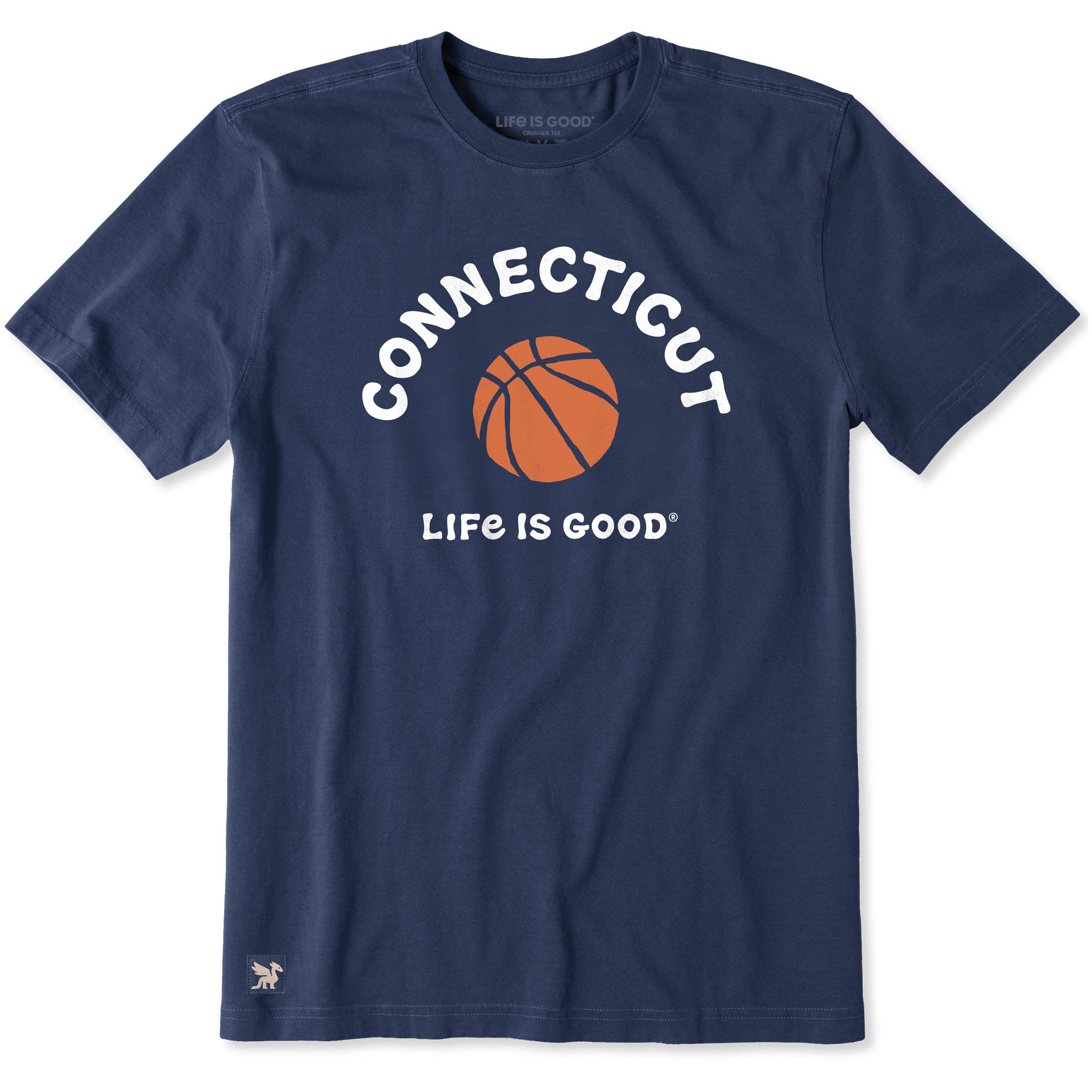 Men's Connecticut Basketball Short Sleeve Crusher Tee | Shop Life