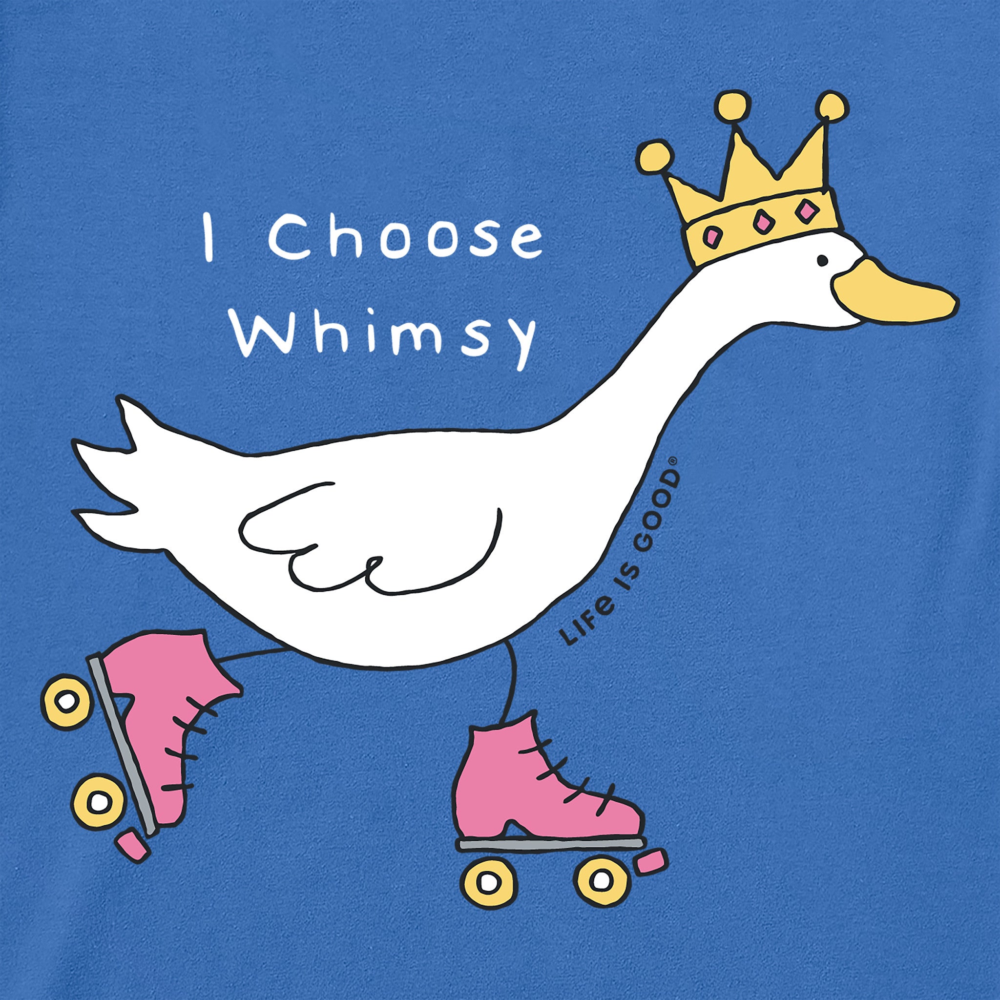 Women's I Choose Whimsy Short Sleeve Crusher Boxy Tee | Shop Life