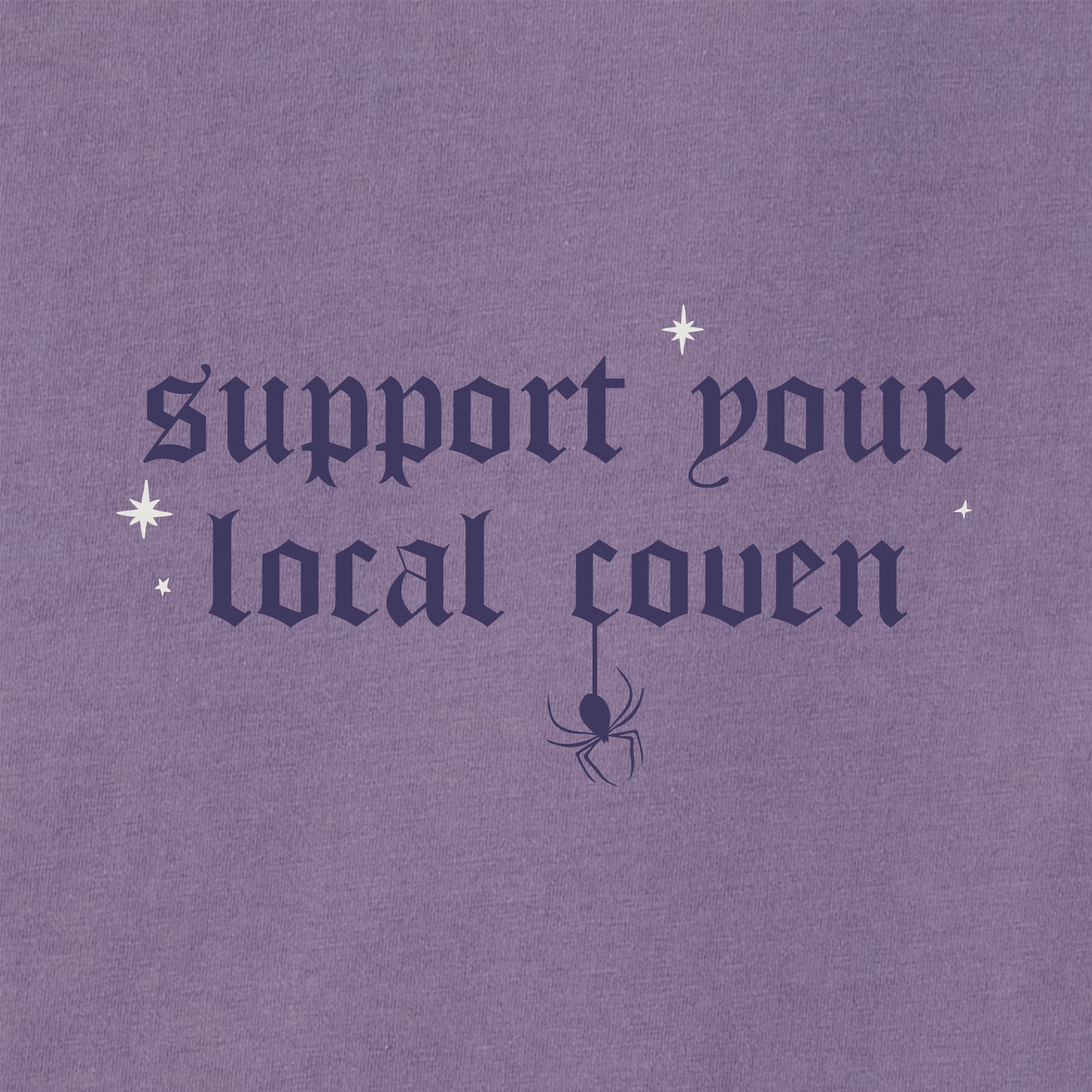 Women's Support Your Local Coven Long Sleeve Crusher Tee | Shop