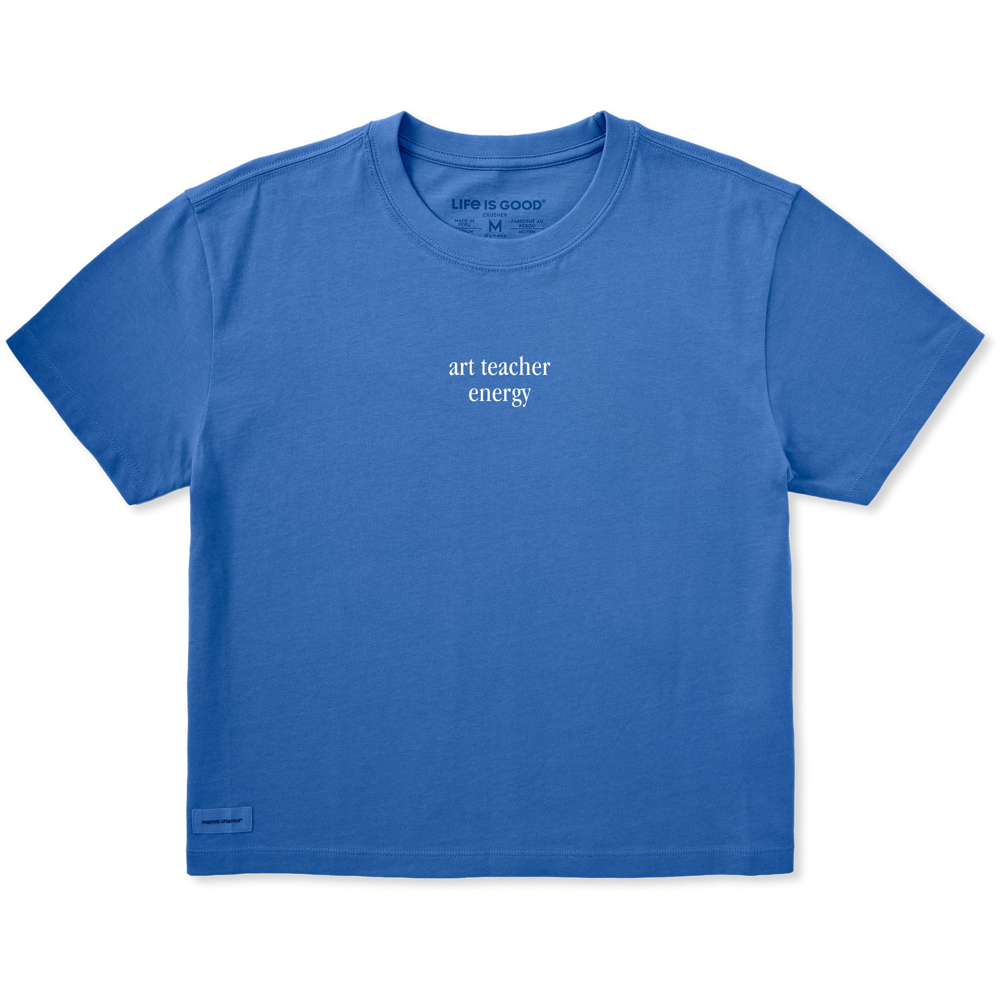 Women's Art Teacher Energy Short Sleeve Crusher Boxy Tee | Shop