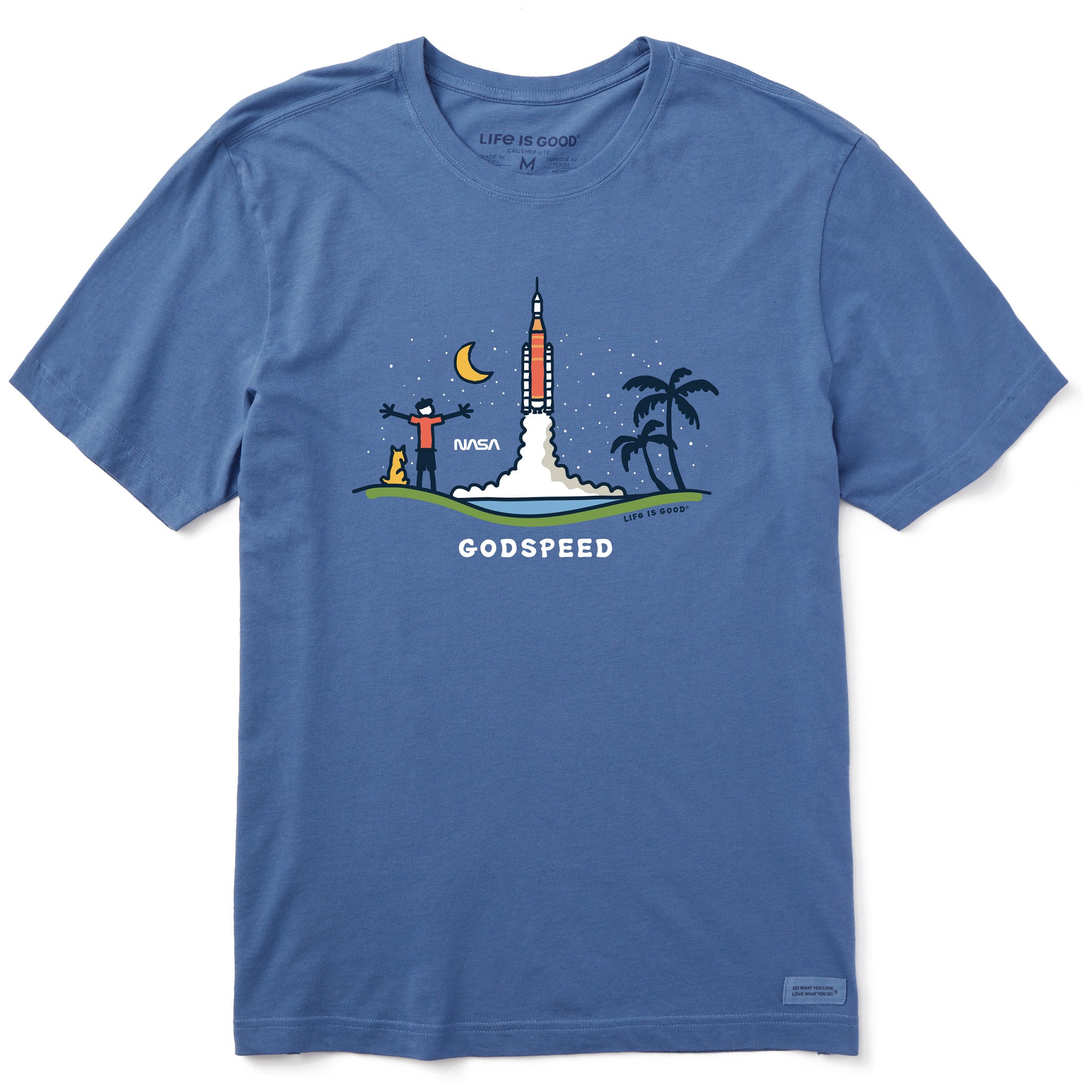 Men's Godspeed NASA Short Sleeve Crusher Tee | Shop Life is Good