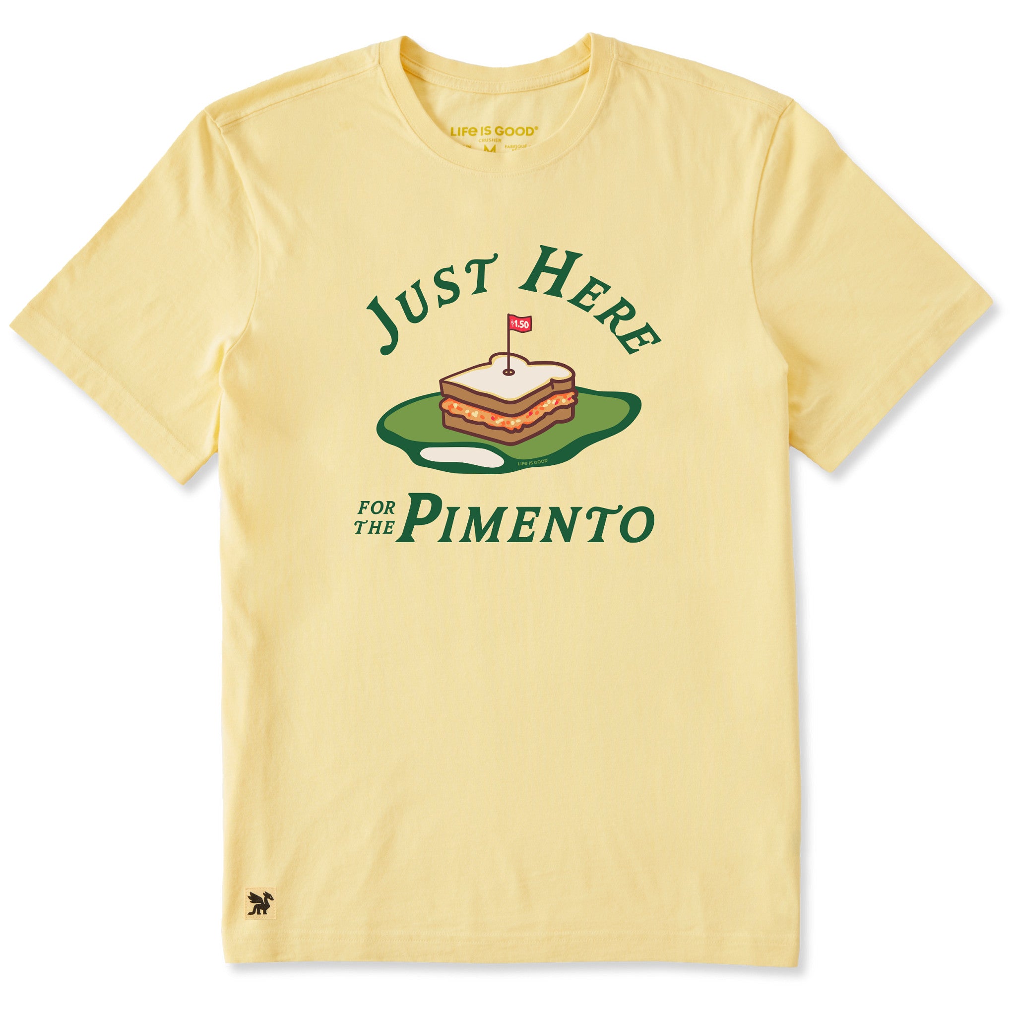Men's Just Here for the Pimento Short Sleeve Crusher Tee | Shop