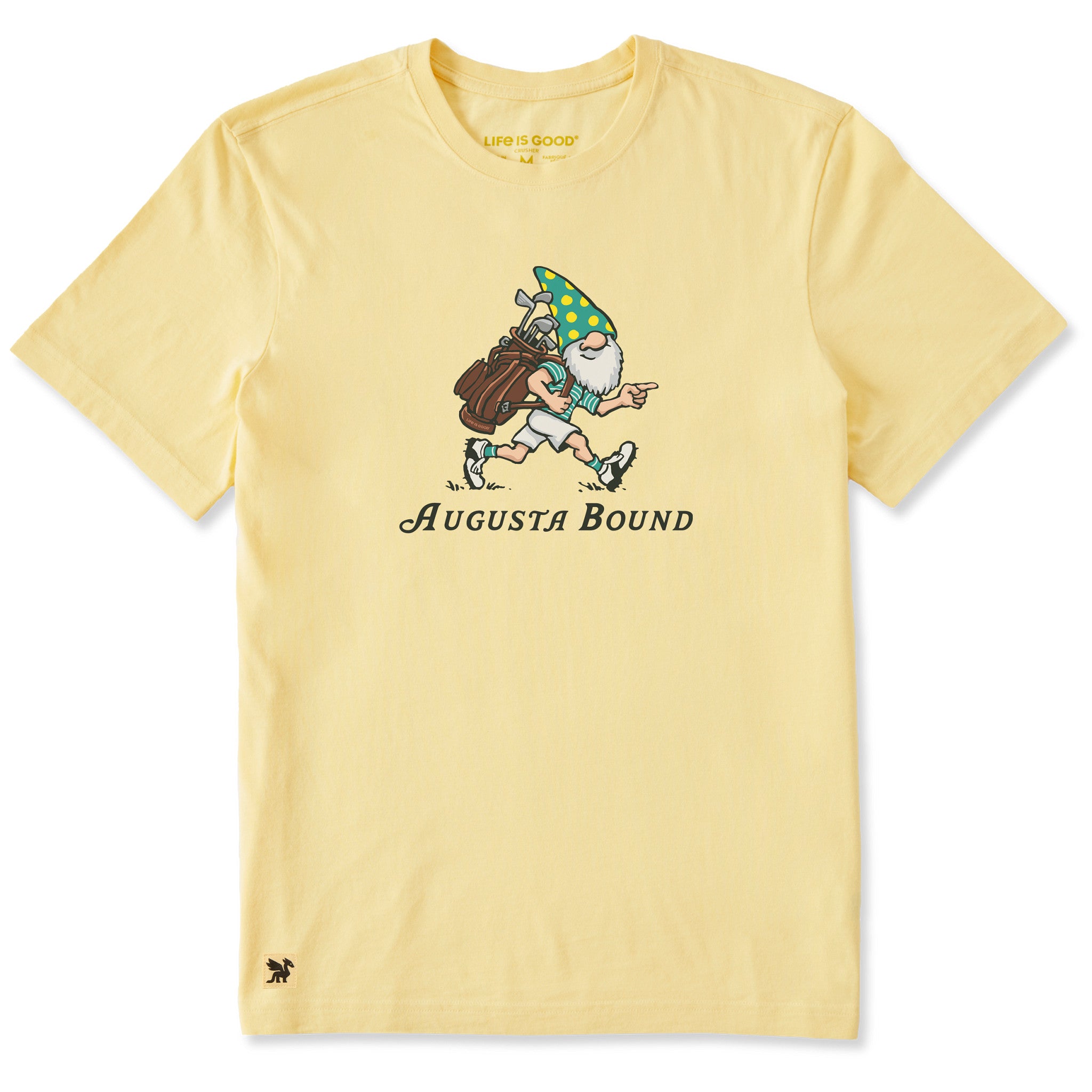 Men's Augusta Bound Gnome Short Sleeve Crusher Tee | Shop Life is Good