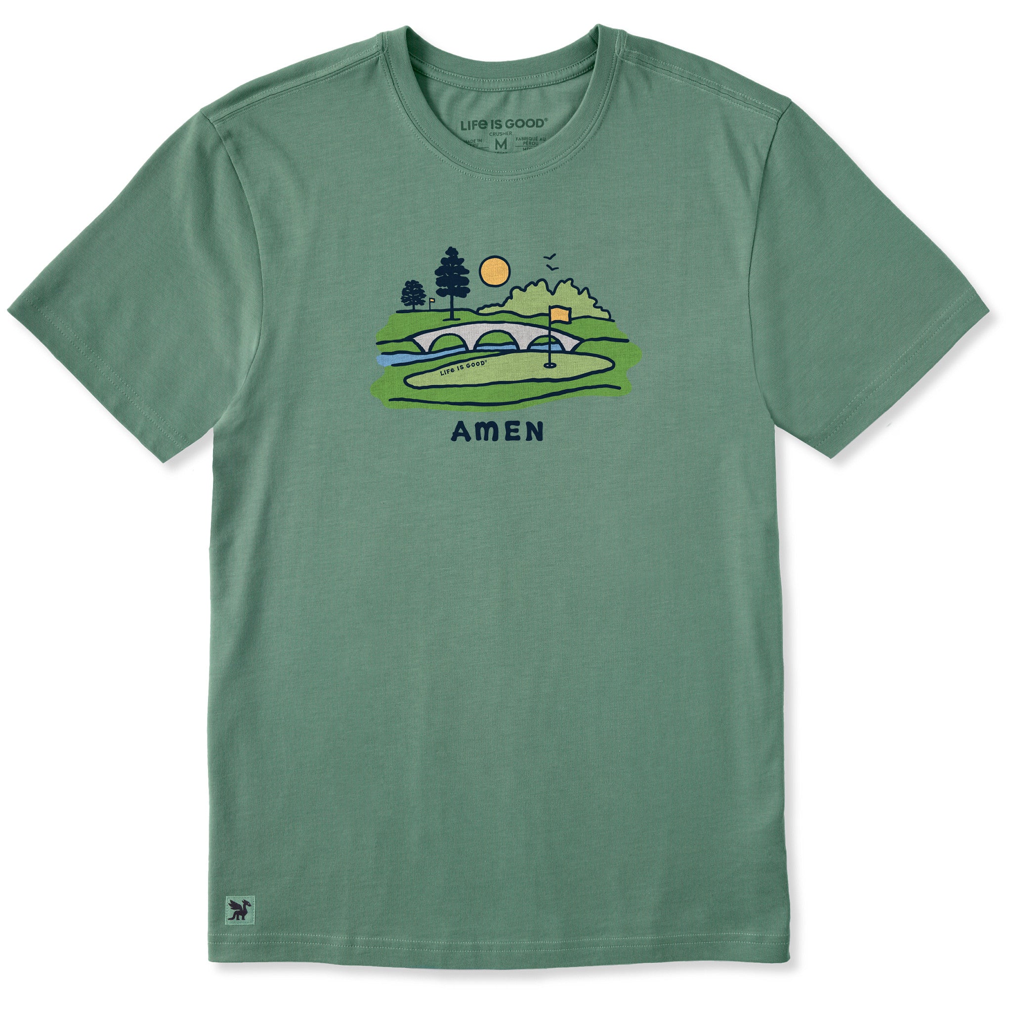 Men's Amen Corner Vista Short Sleeve Crusher Tee | Shop Life is Good