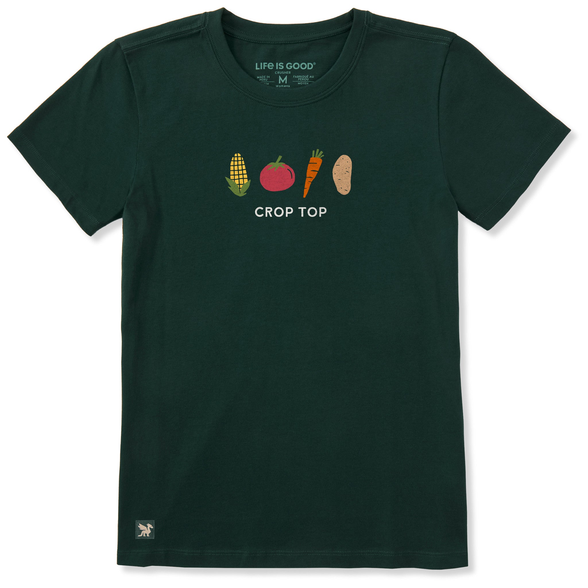 Women's Crop Top Short Sleeve Crusher Tee | Shop Life is Good