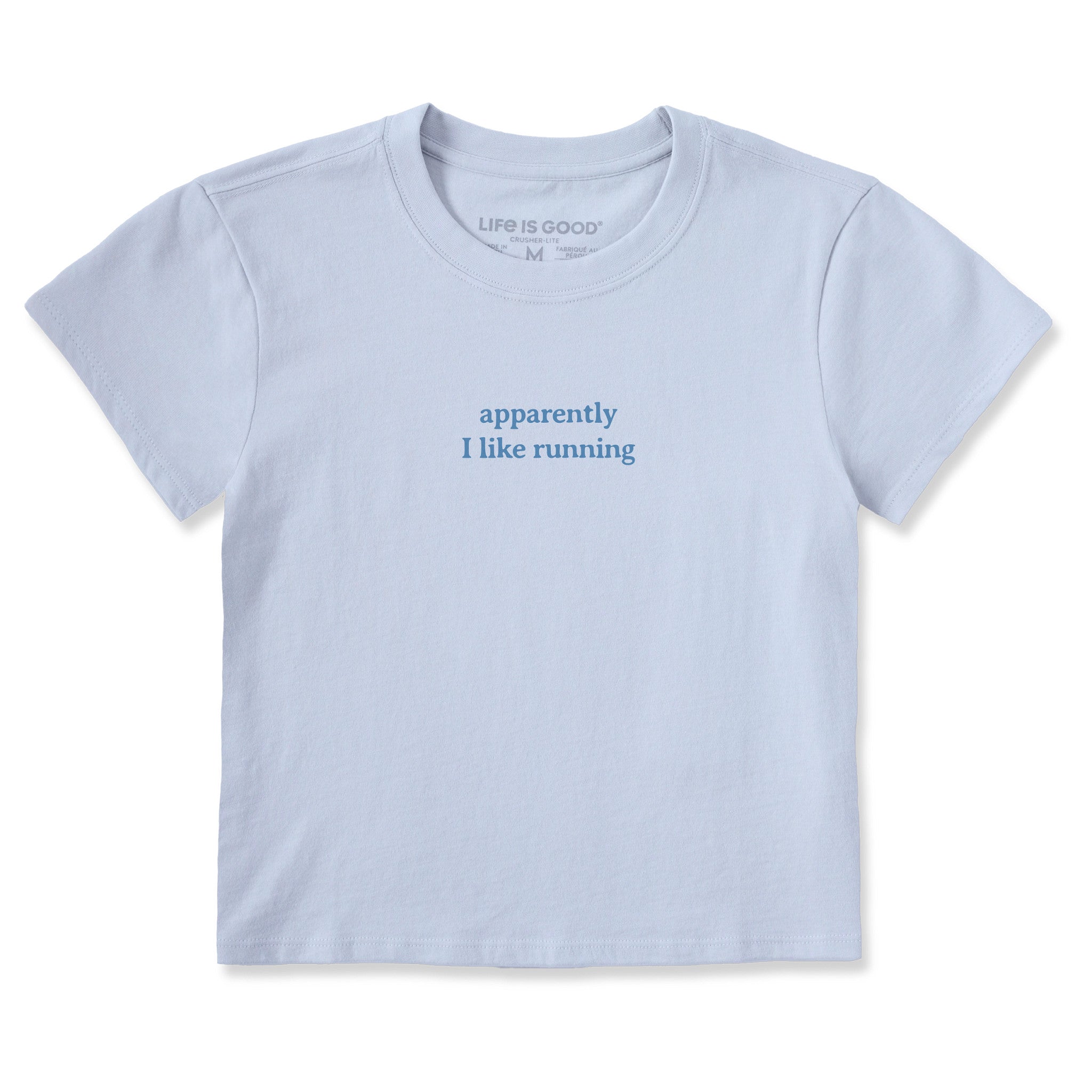 Women's Apparently I Like Running Crusher-LITE Shrunken Tee | Shop
