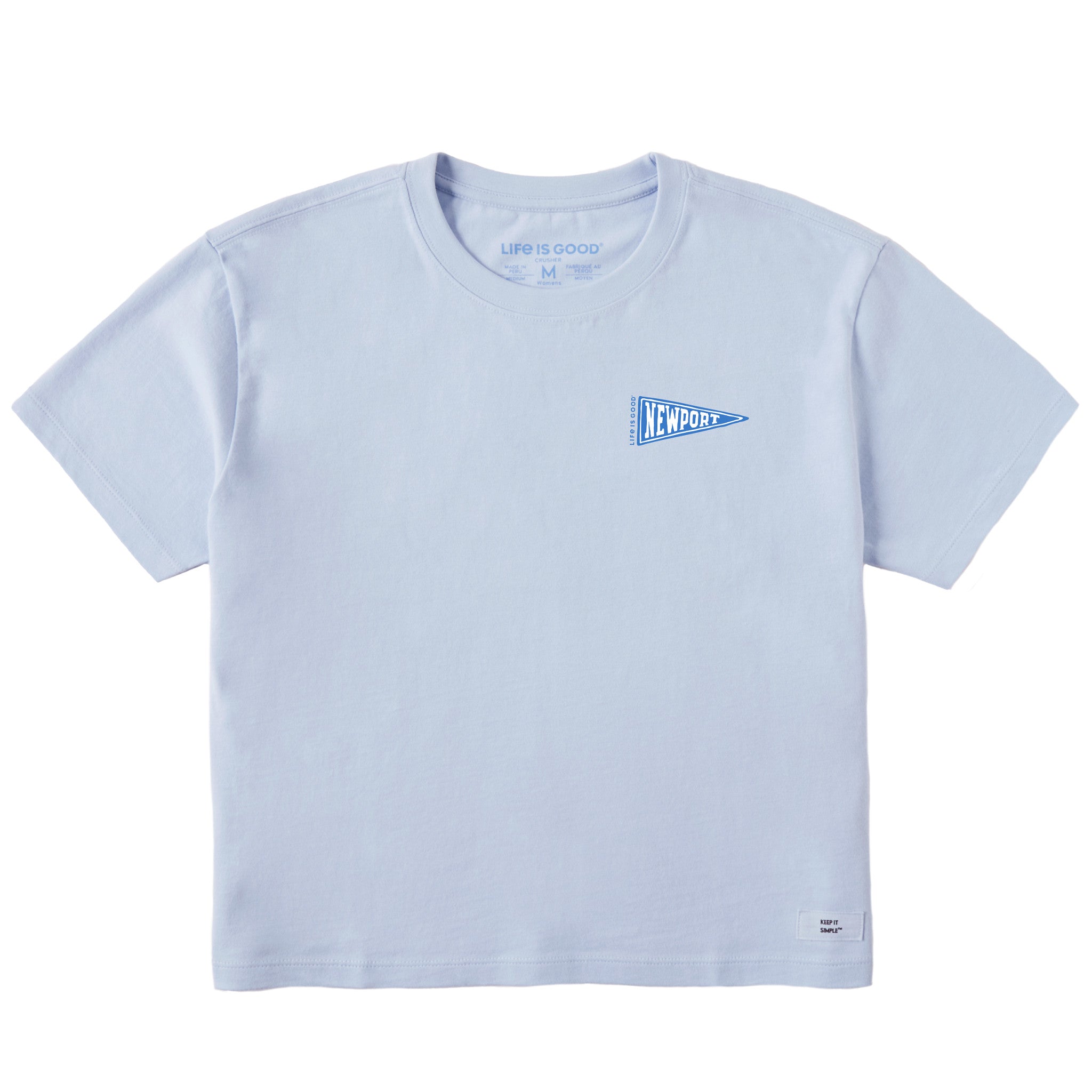 Women's Newport Pennant Short Sleeve Crusher Boxy Tee | Shop Life