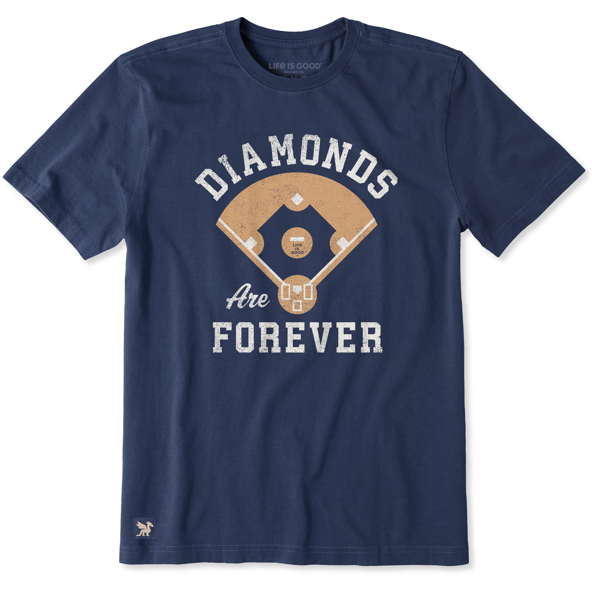 Men's Diamonds are Forever Short Sleeve Crusher Tee | Shop Life is