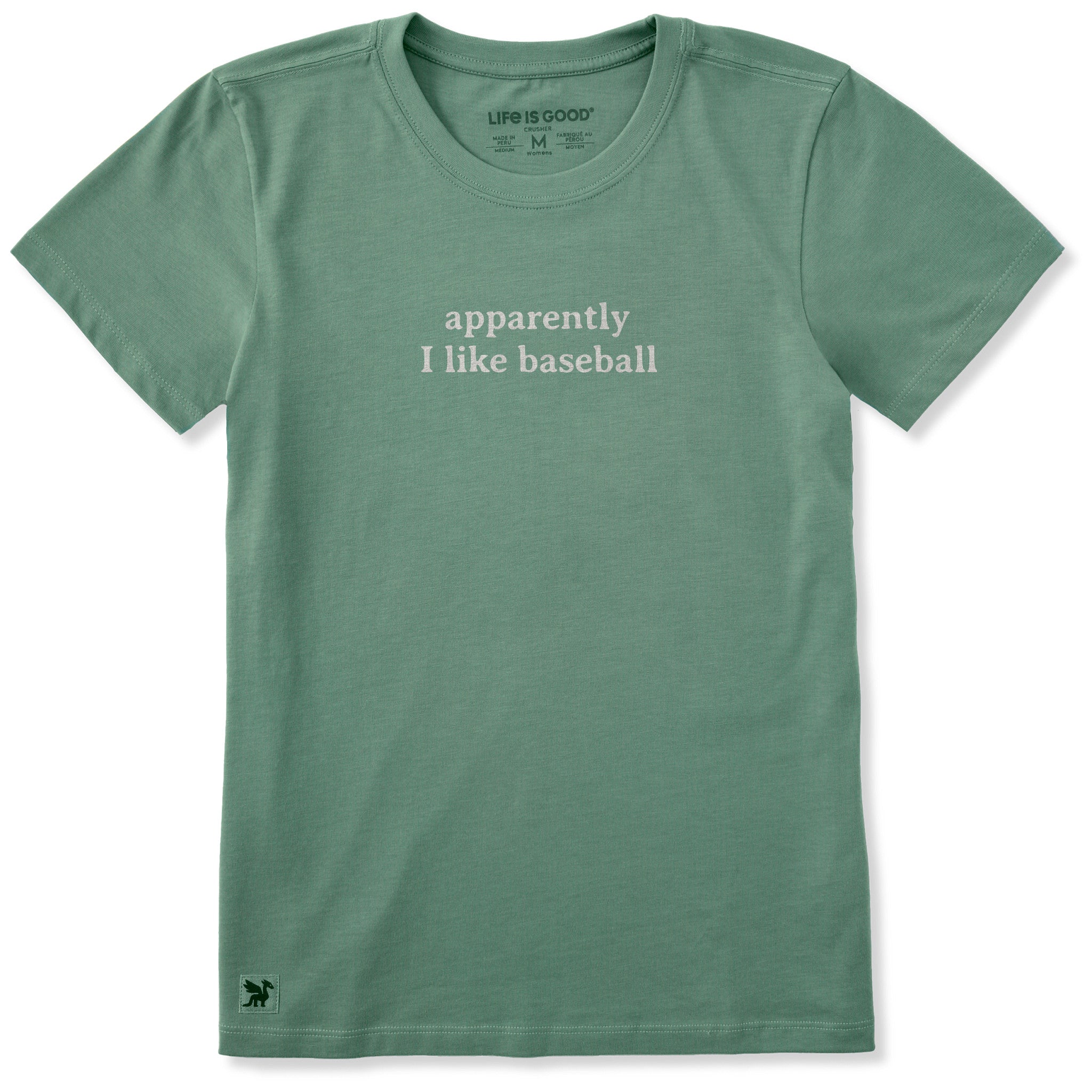 Women's Apparently I Like Baseball Short Sleeve Crusher Tee | Shop