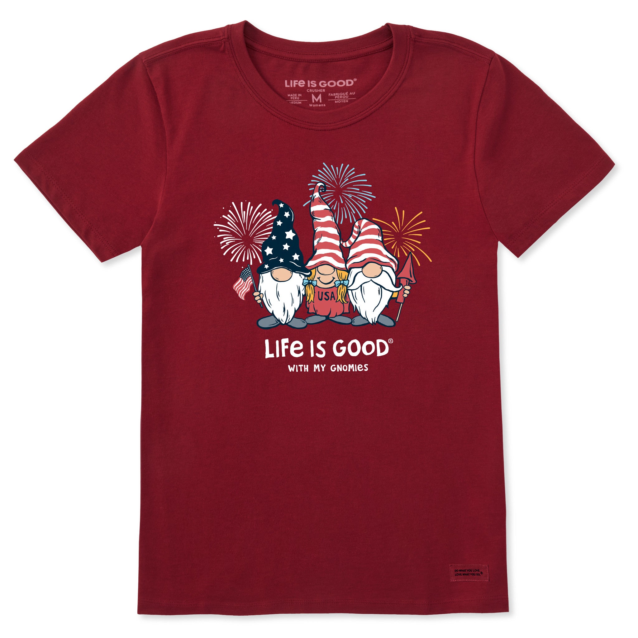 Women's USA Gnomes Short Sleeve Tee | Shop Life is Good