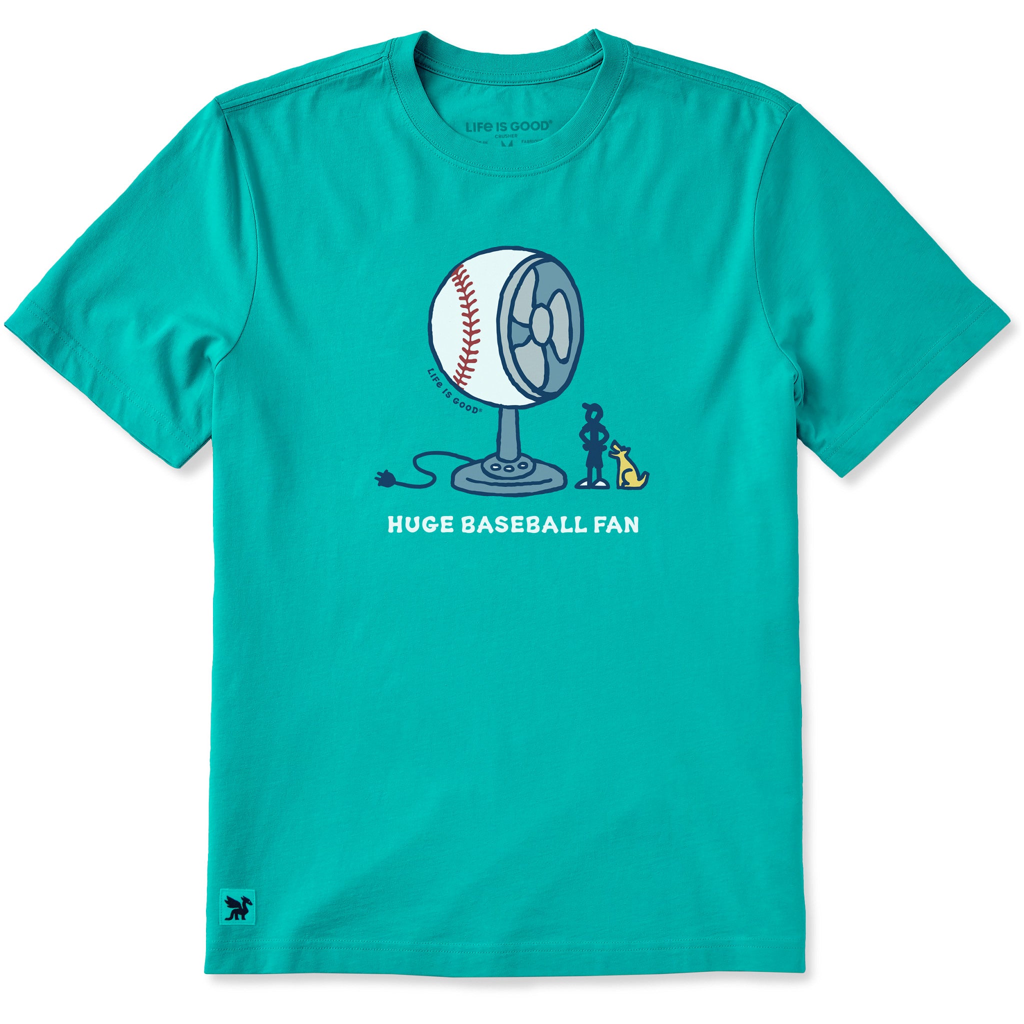 Men's Huge Baseball Fan Short Sleeve Tee | Shop Life is Good