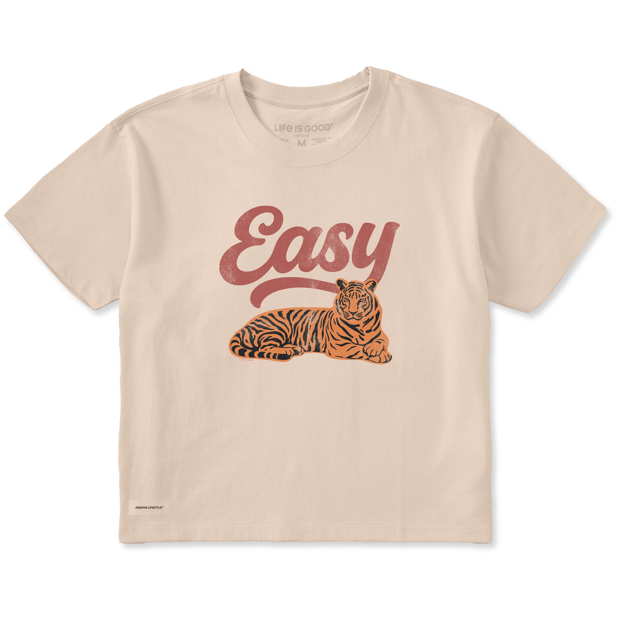 Women's Easy Tiger Short Sleeve Crusher Boxy Tee | Shop Life is Good