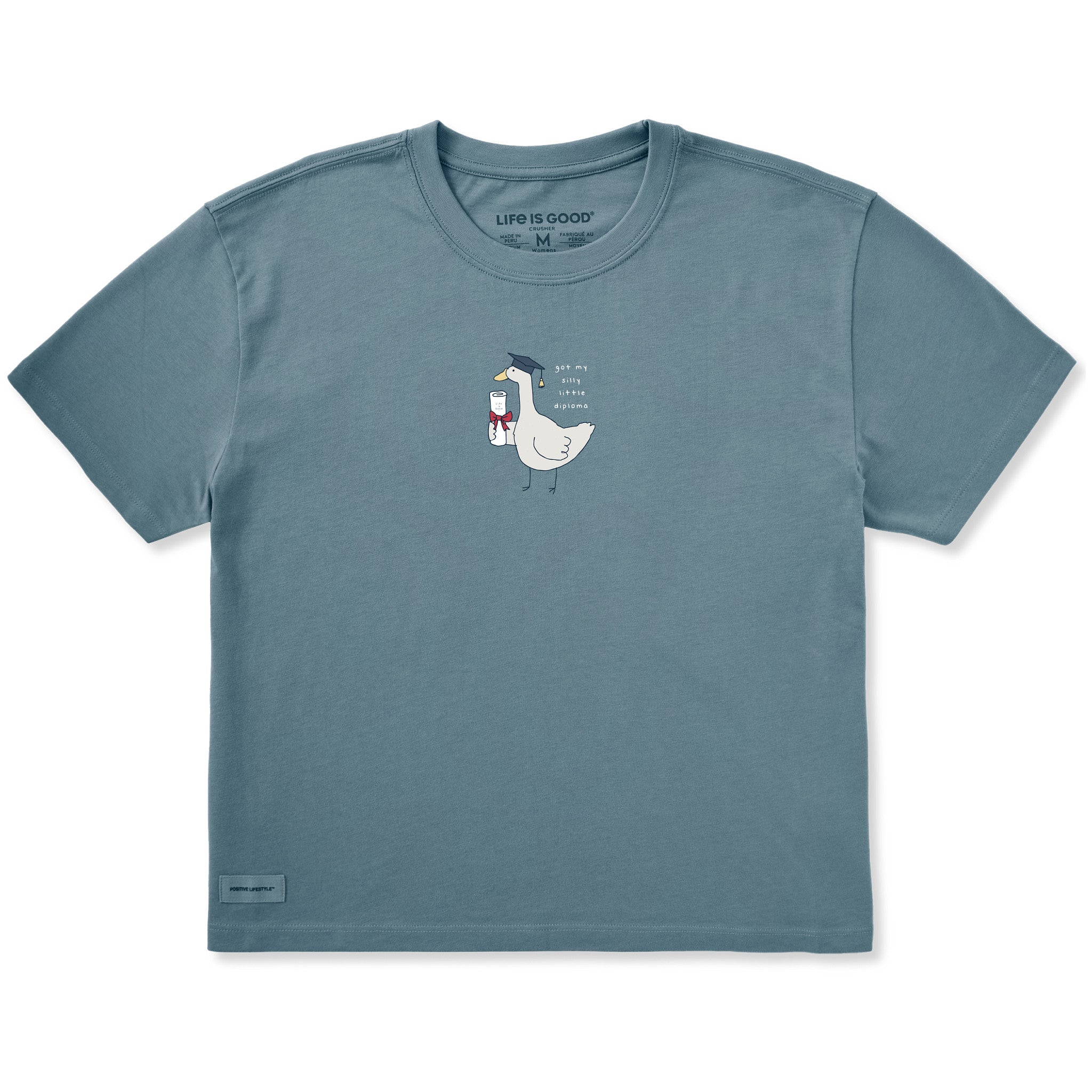 Women's Silly Little Diploma Short Sleeve Crusher Boxy Tee | Shop