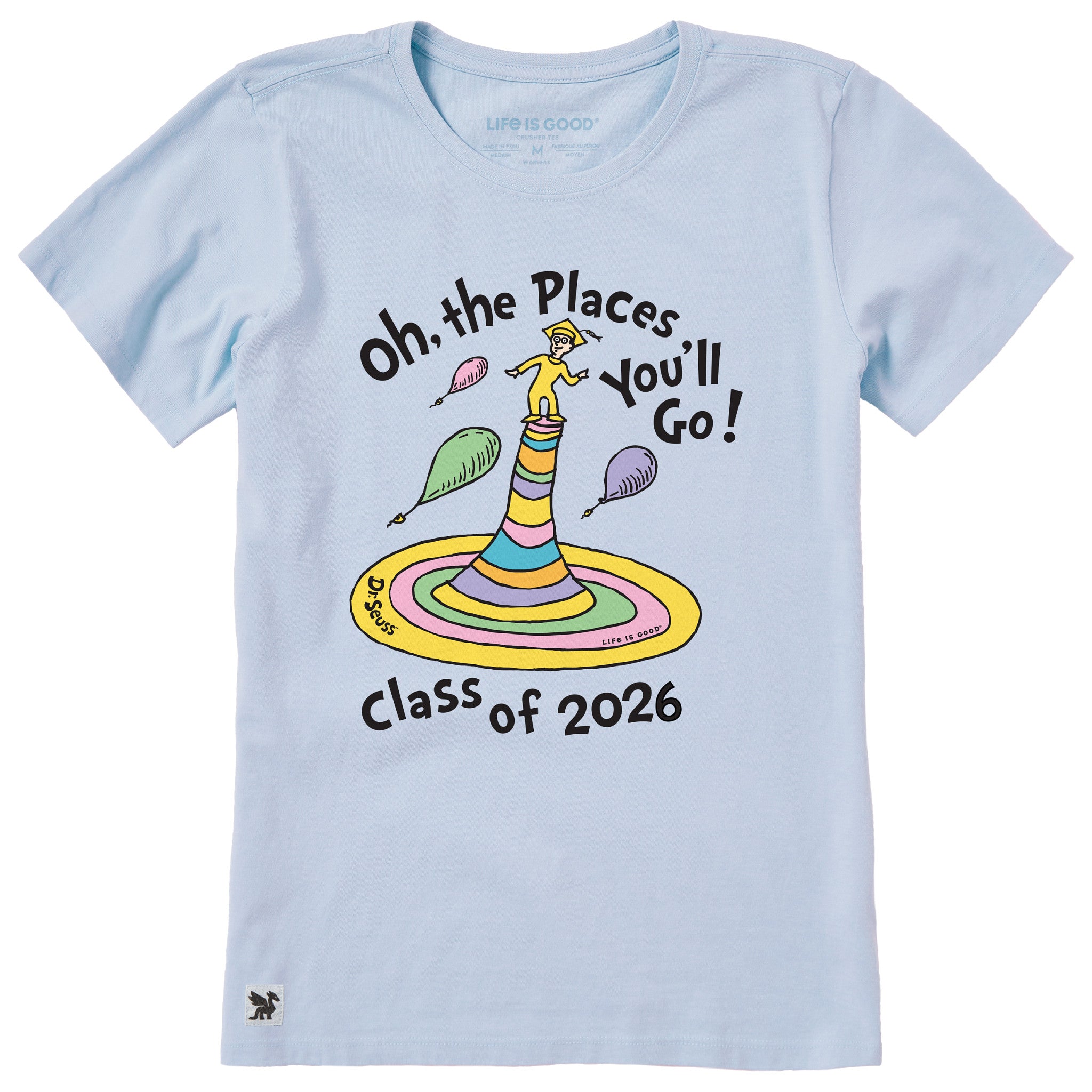 Women's Oh the Places Class of 2026 Short Sleeve Crusher Tee