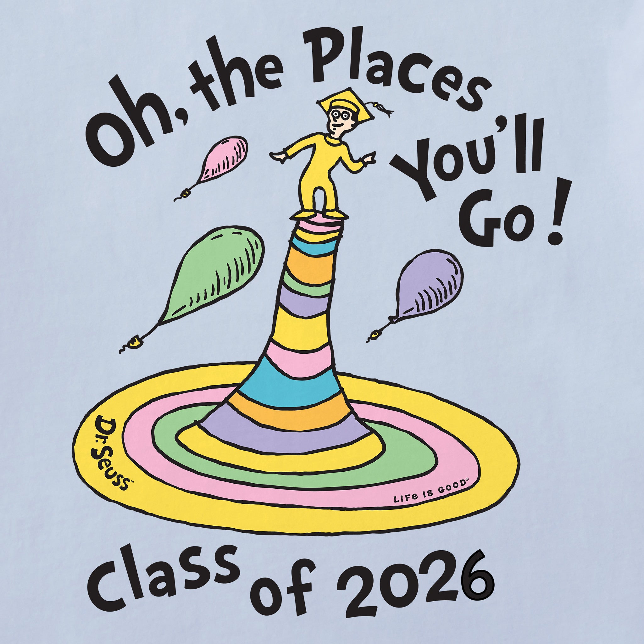Women's Oh the Places Class of 2026 Short Sleeve Crusher Tee