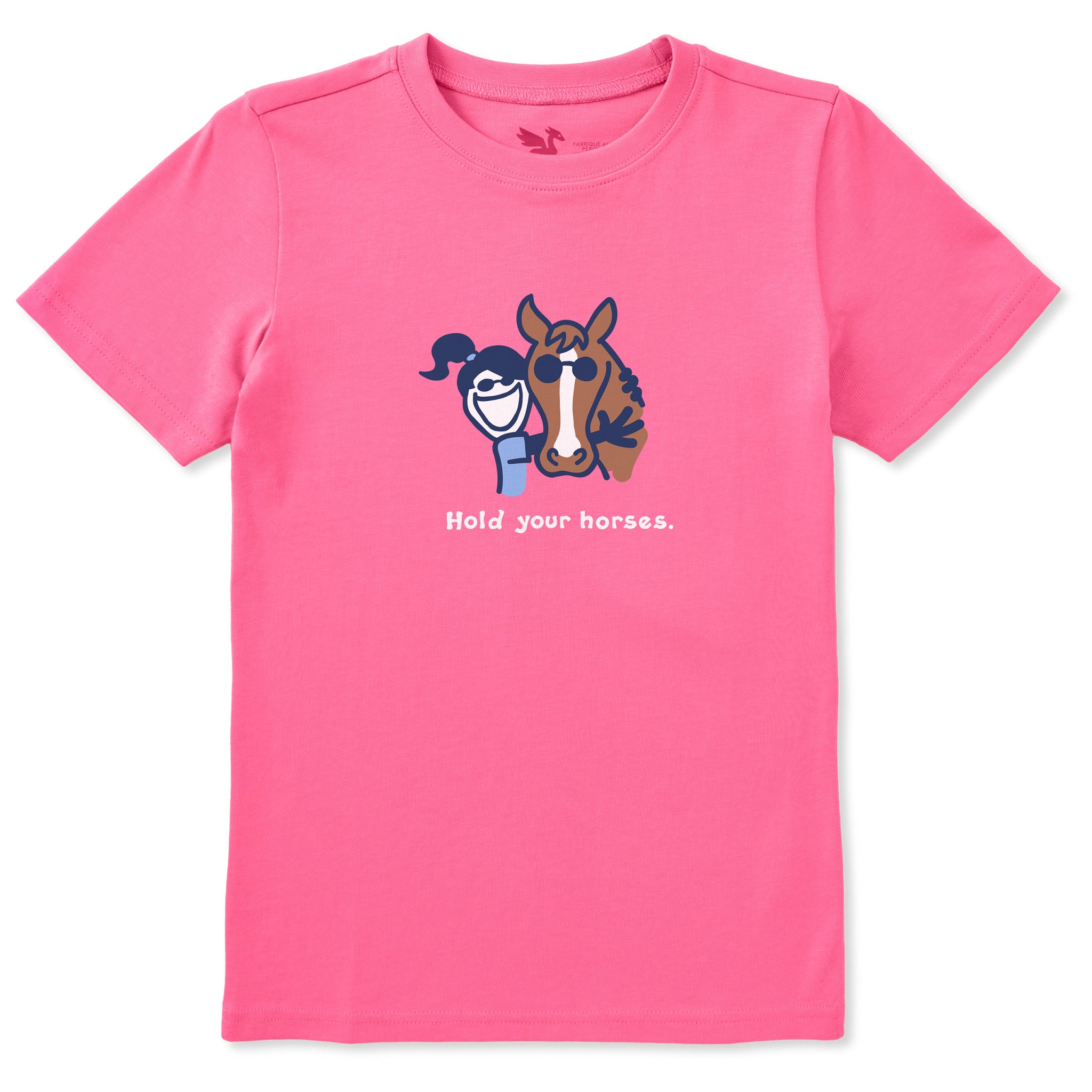 Kids Hold Your Horses Short Sleeve Crusher Tee | Shop Life is Good