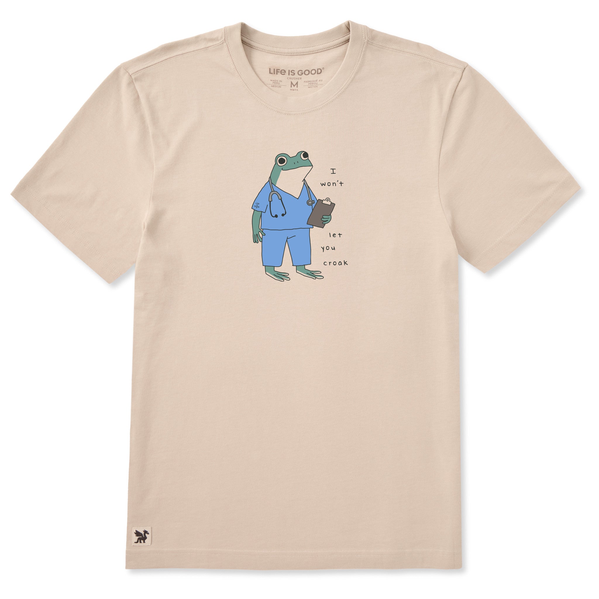 Men's I Won't Let You Croak Short Sleeve Crusher Tee | Shop Life