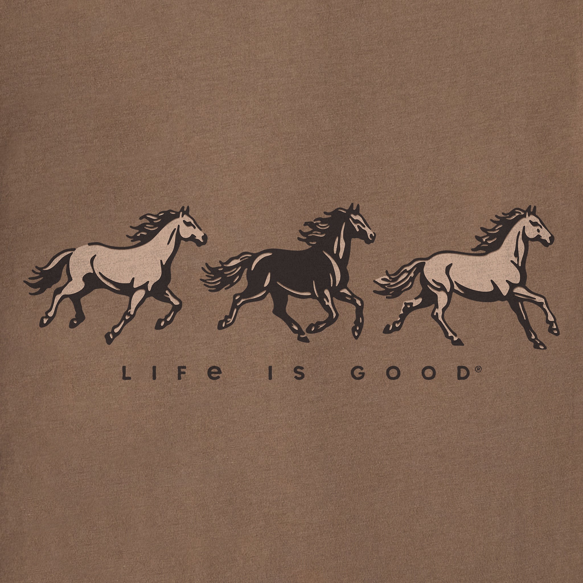 【正規品】Wildbeat Boxy Top XS Women's Galloping Horse Trio Short Sleeve Crusher Boxy Tee | Shop
