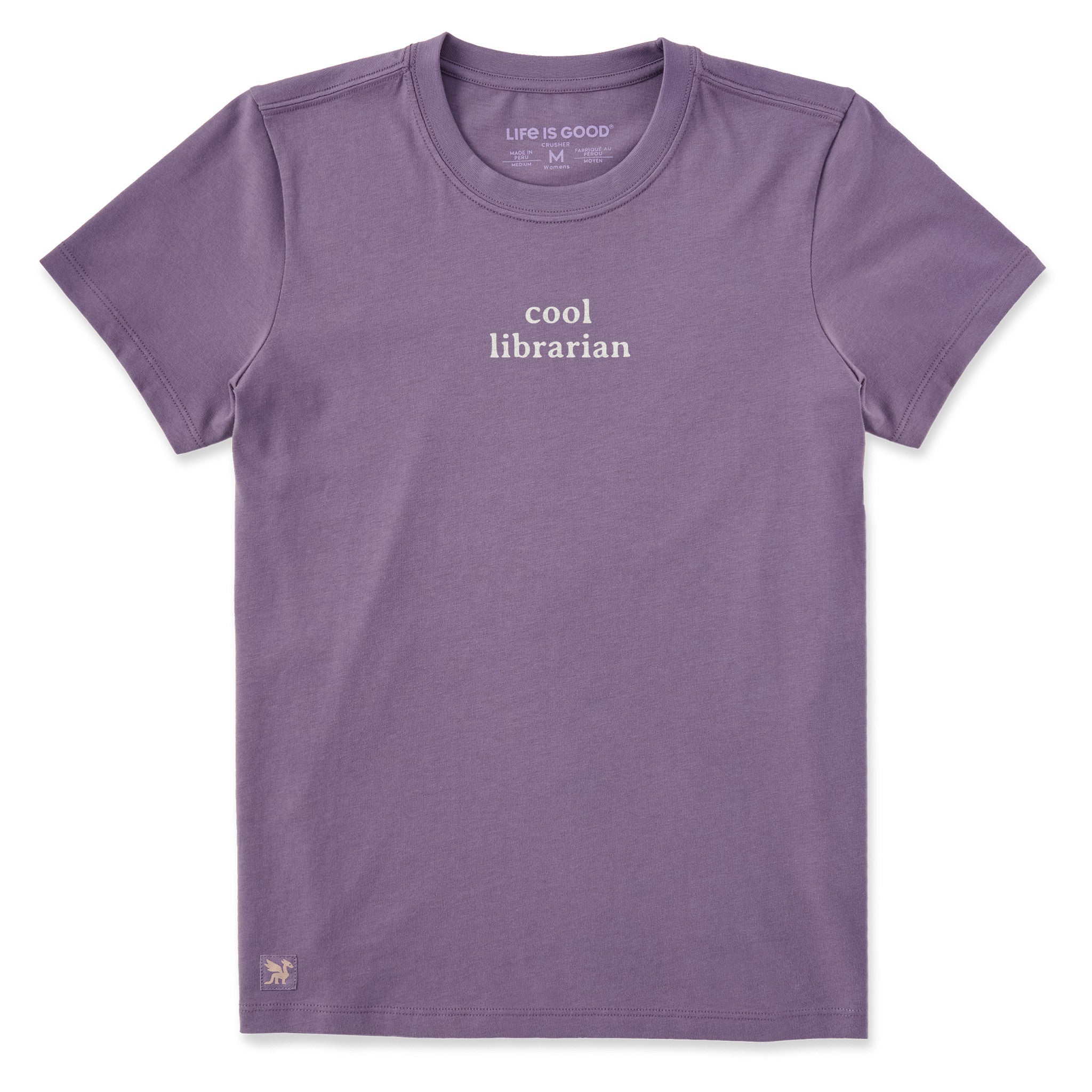 Women's Cool Librarian Short Sleeve Crusher Tee | Shop Life is Good