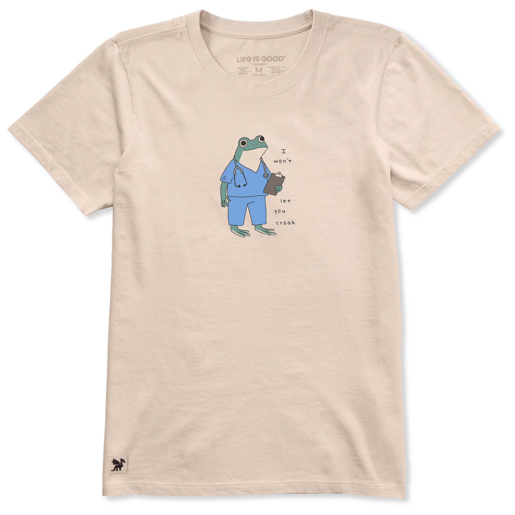 Women's I Won't Let You Croak Short Sleeve Crusher Tee | Shop Life