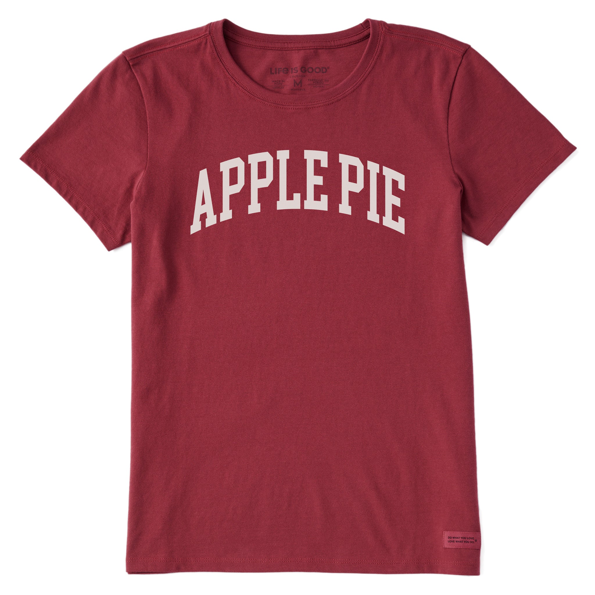SEA⭐︎Apple pie GRAPHIC Tee Women's Apple Pie Athletic Arch Short Sleeve Crusher Tee | Shop