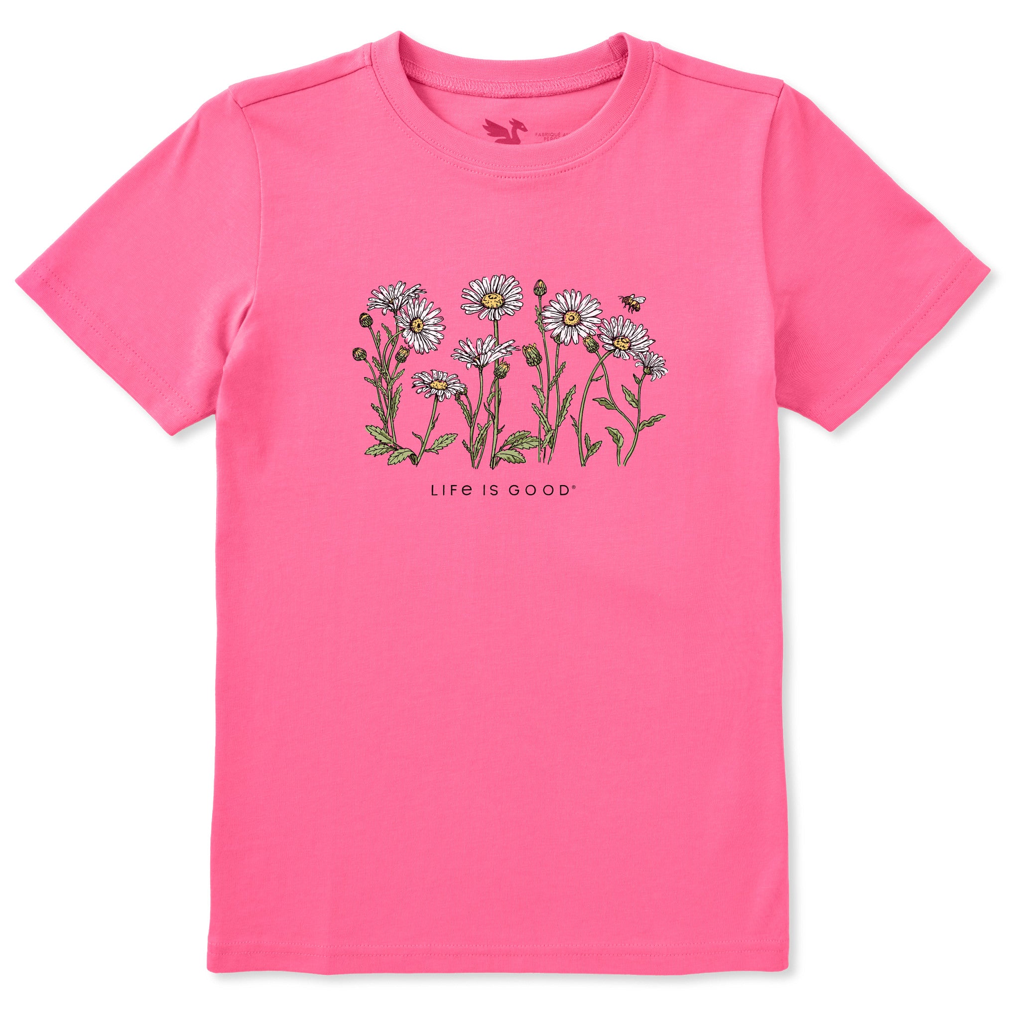 服/ファッション HOCKEY Nerves Tee - Daisy Kids Wild Daisies Short Sleeve Crusher Tee | Shop Life is Good