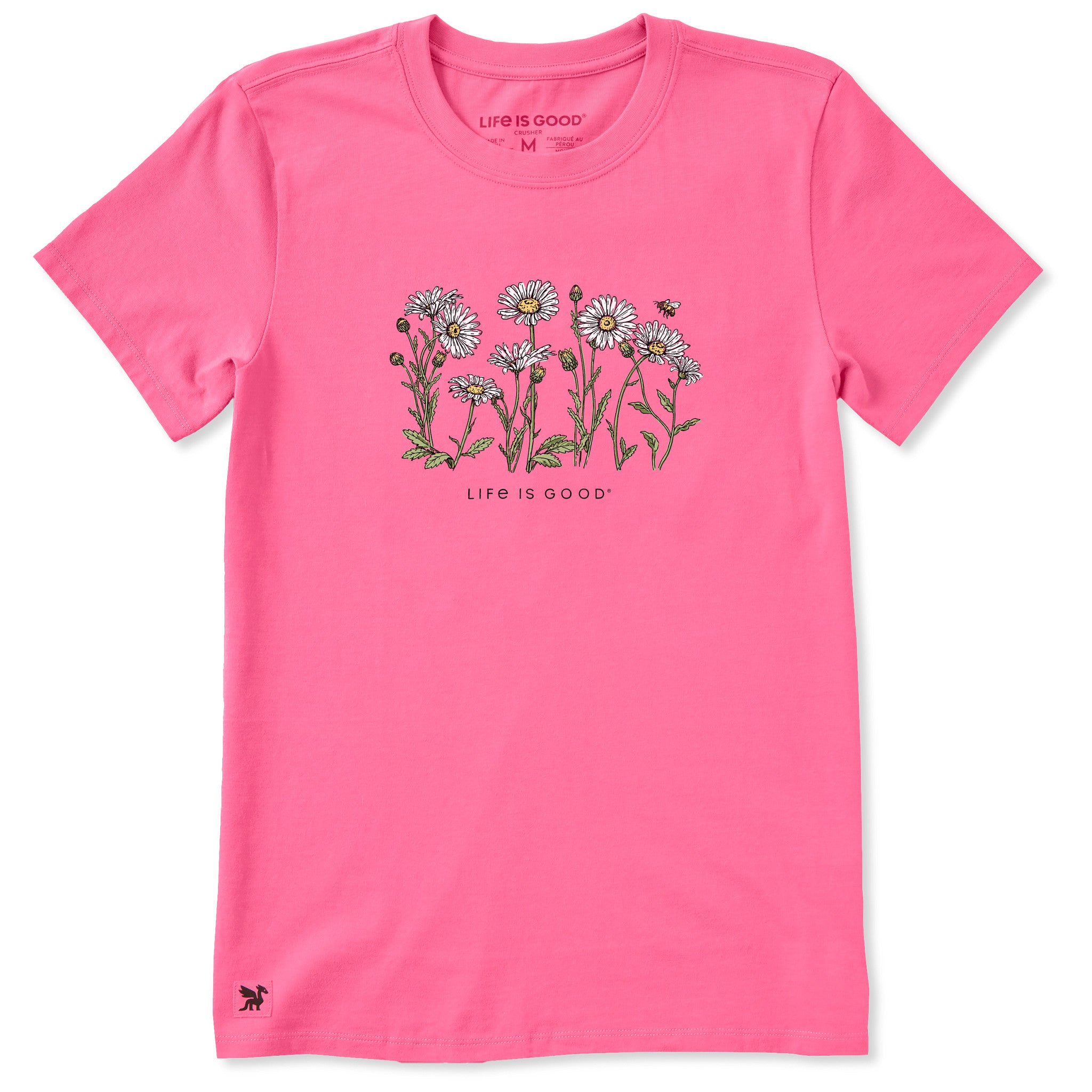 【希少品】Seasons' End / Moments In Life Women's Wild Daisies Short Sleeve Crusher Tee | Shop Life is Good