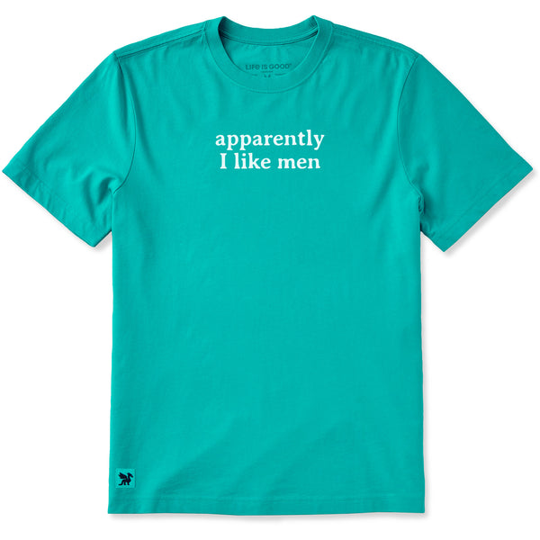 Men's Apparently I Like Men Short Sleeve Crusher Tee | Shop Life