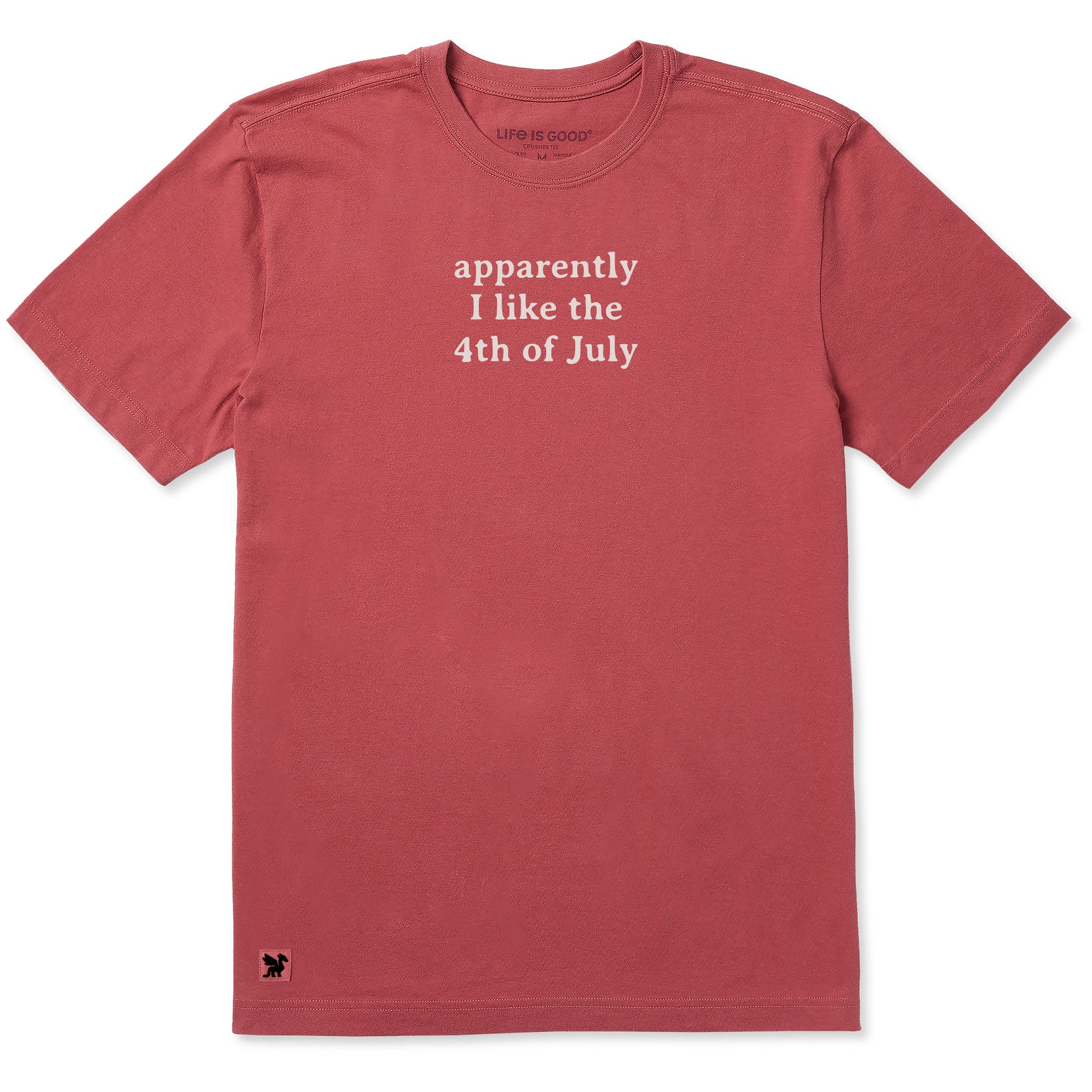 Men's Apparently I Like the 4th of July Short Sleeve Crusher Tee
