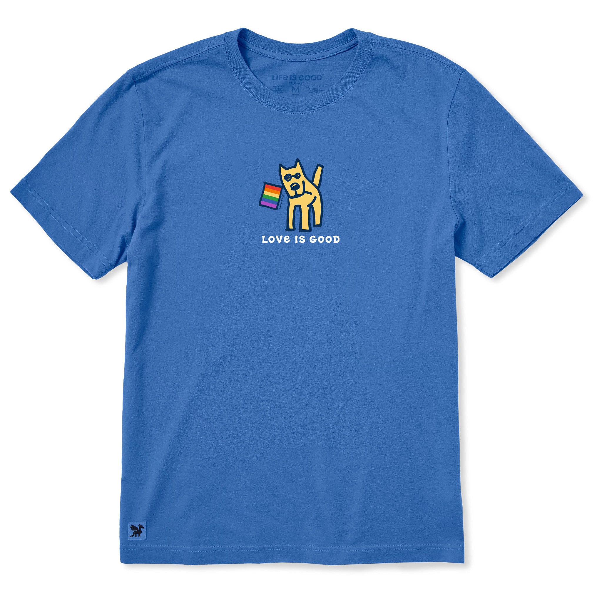 Men's Rocket Love is Good Short Sleeve Crusher Tee | Shop Life is Good