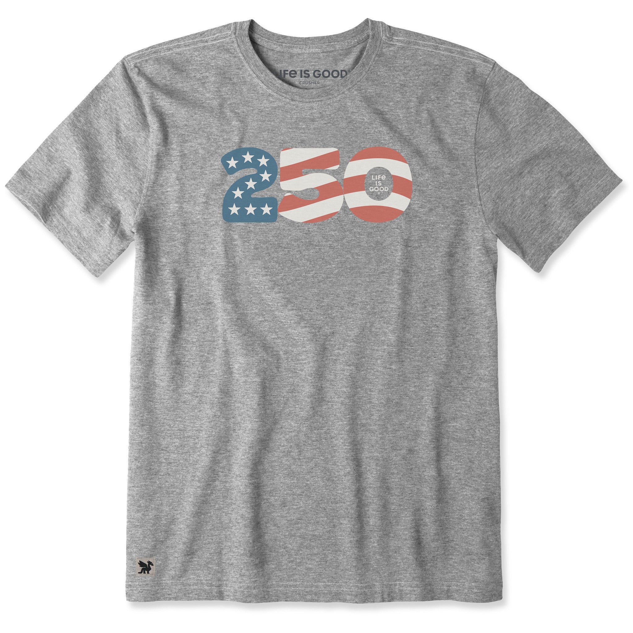 Men's 250 Flag Short Sleeve Crusher Tee | Shop Life is Good