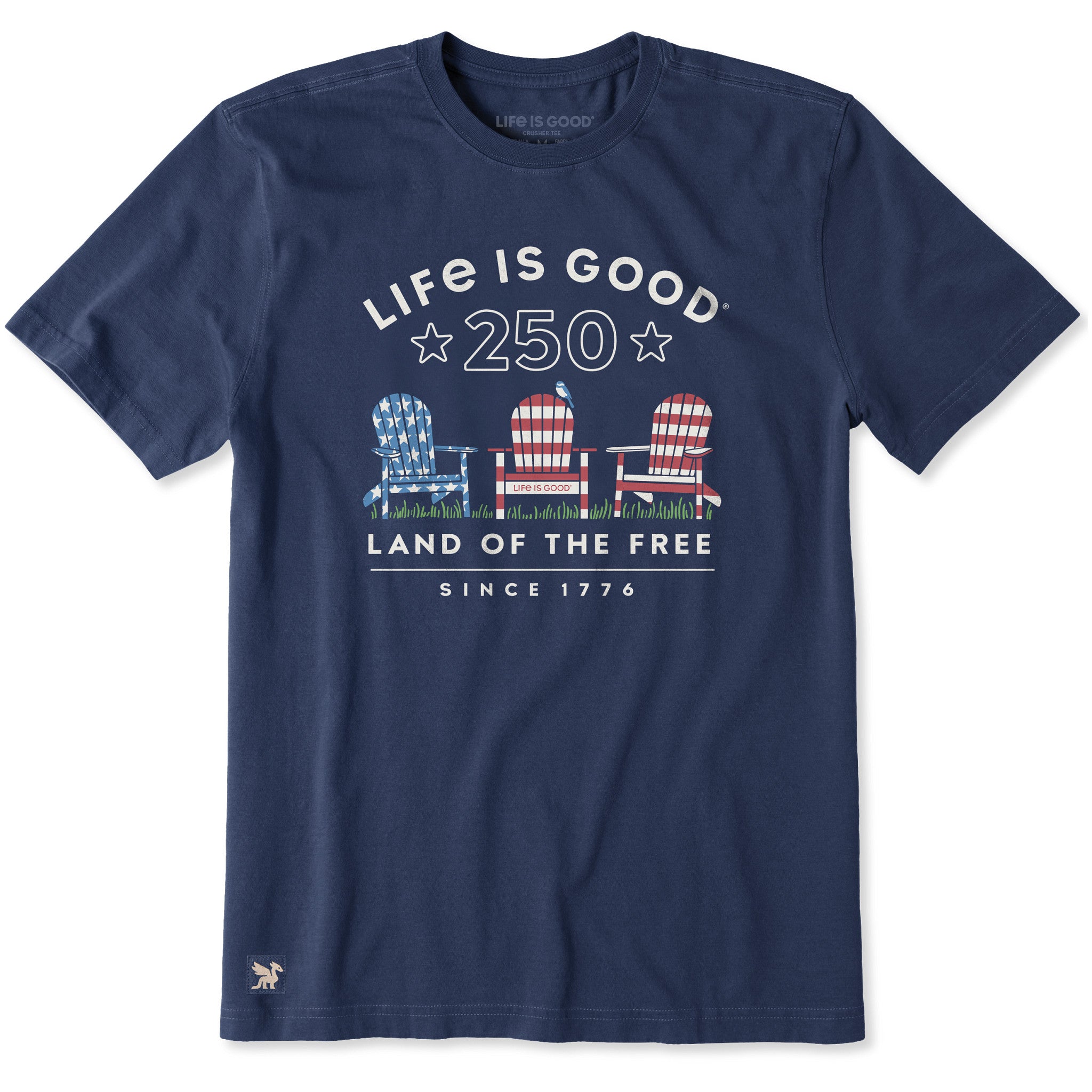 Men's 250 Land of the Free Adirondacks Short Sleeve Tee | Shop